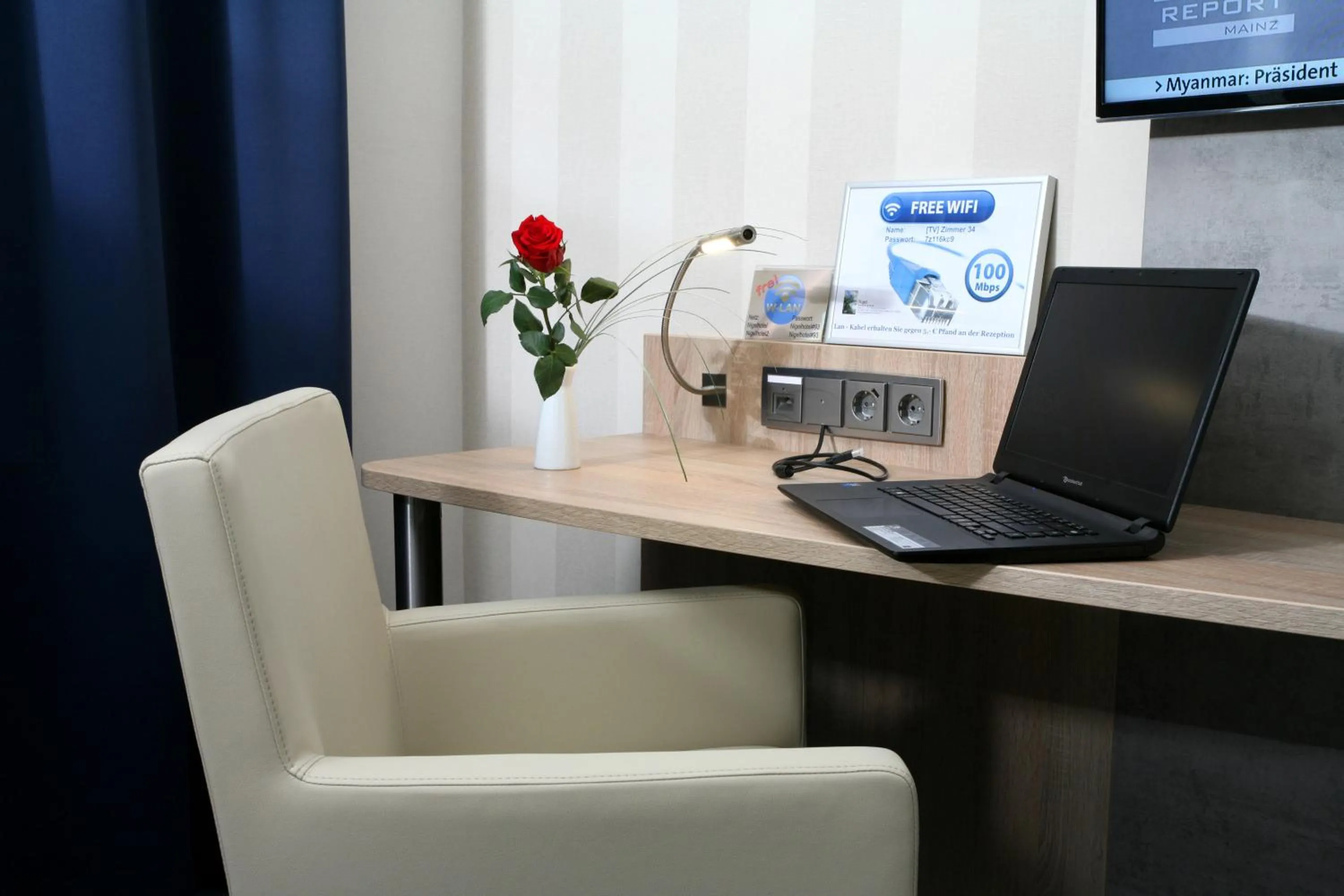 TV and multimedia in Nigel Restaurant & Hotel im Wendland