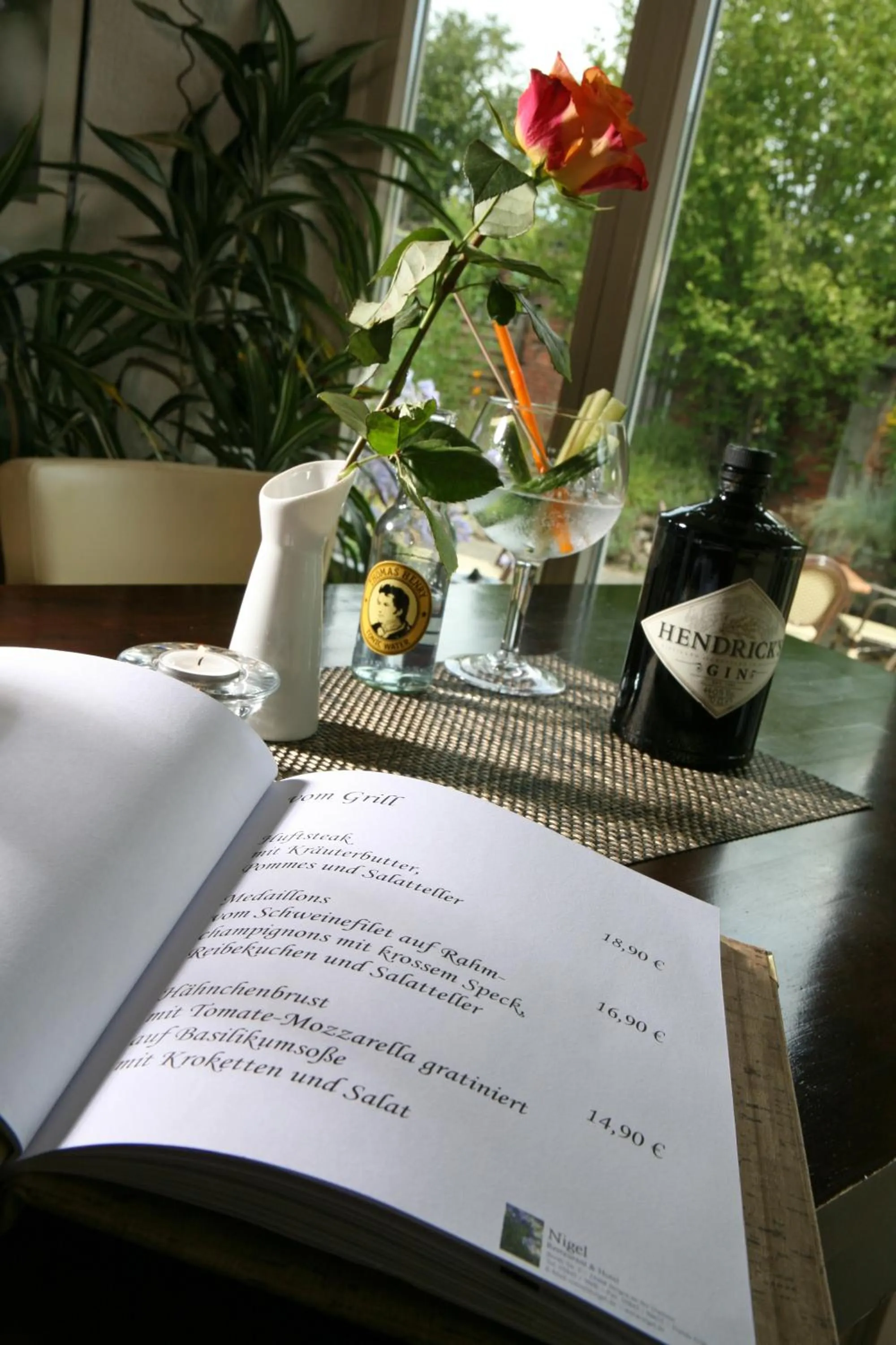 Alcoholic drinks in Nigel Restaurant & Hotel im Wendland