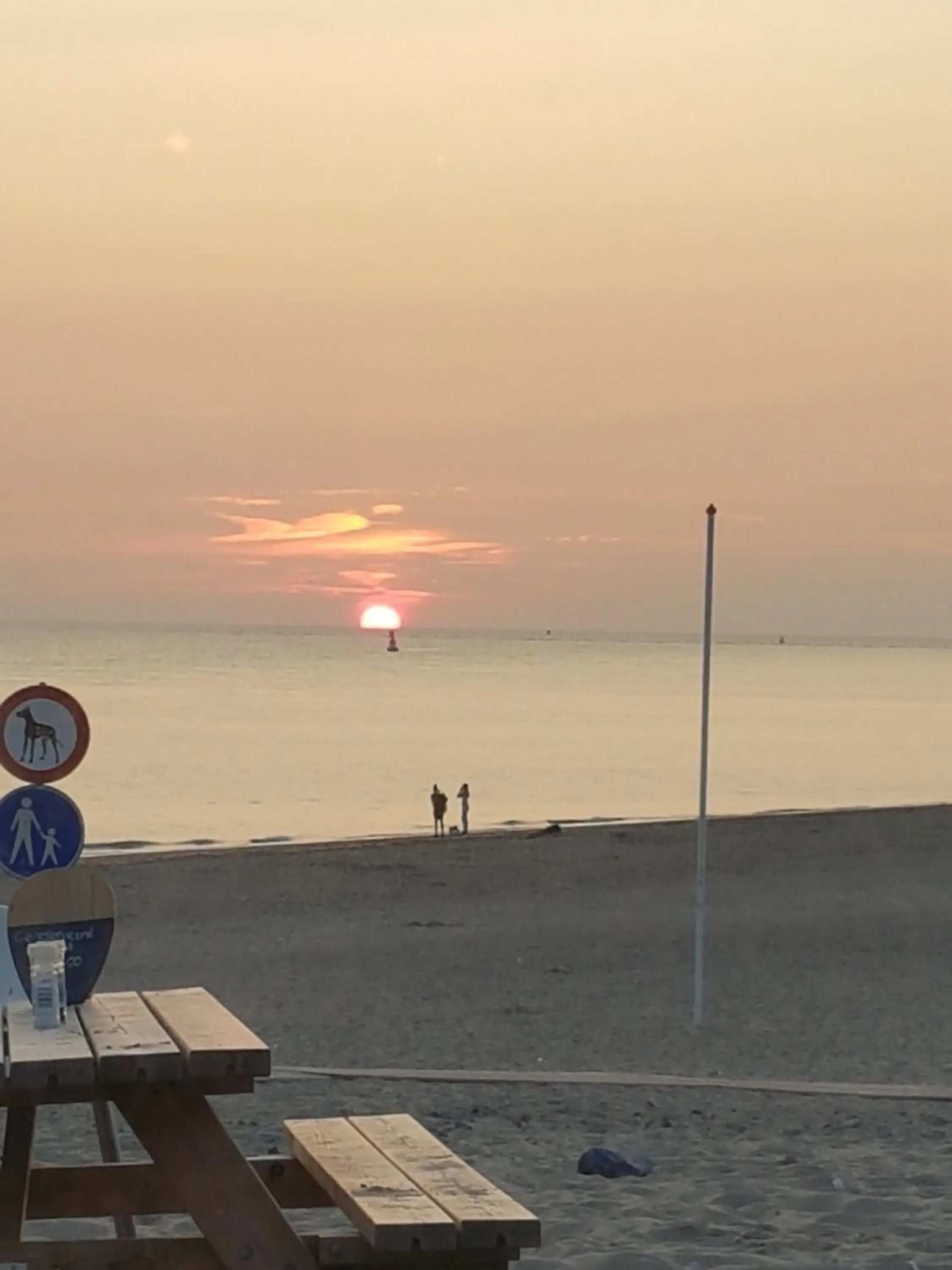Sea view in Stad & Strandhotel Elisabeth