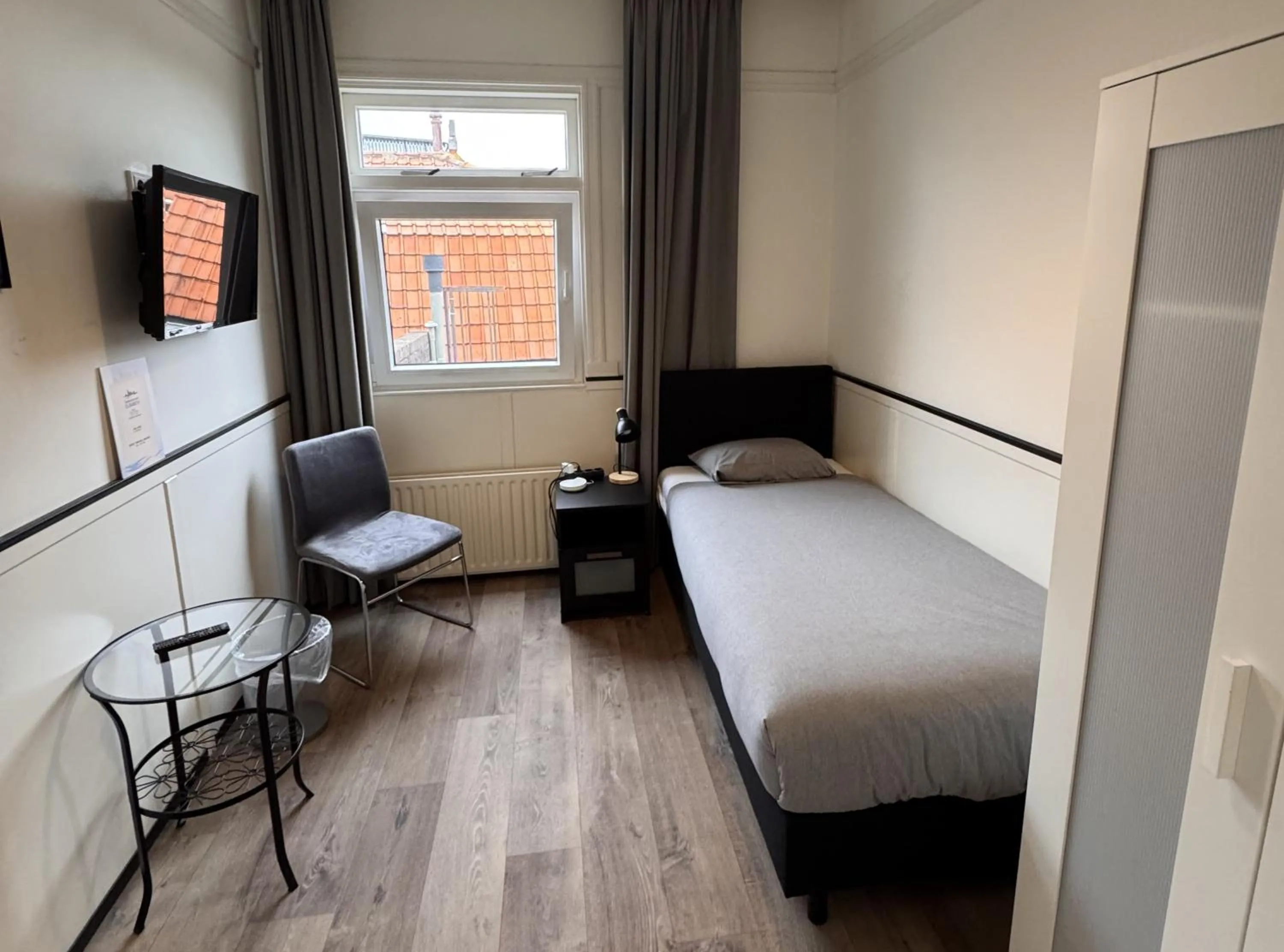 View (from property/room), Bed in Stad & Strandhotel Elisabeth