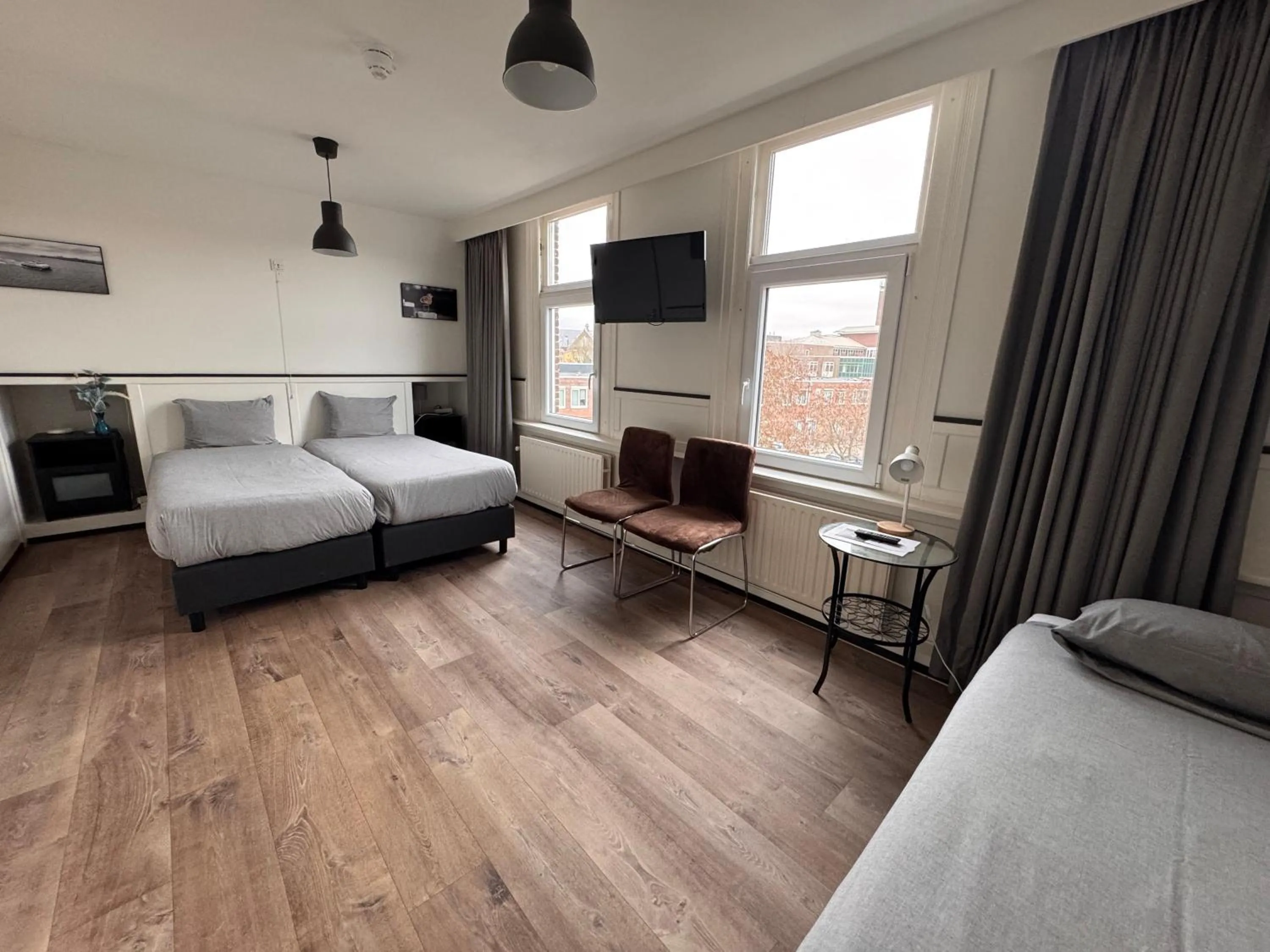 View (from property/room), Bed in Stad & Strandhotel Elisabeth