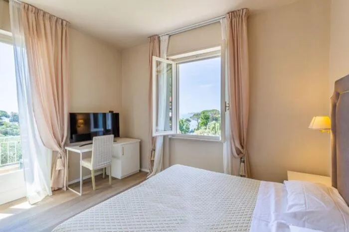 Bed in Hotel Rosa Dei Venti