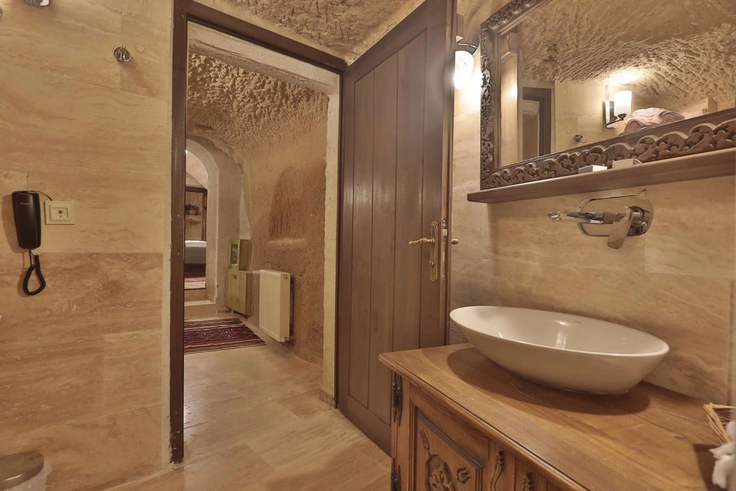 Bathroom in Yoruk Stone House
