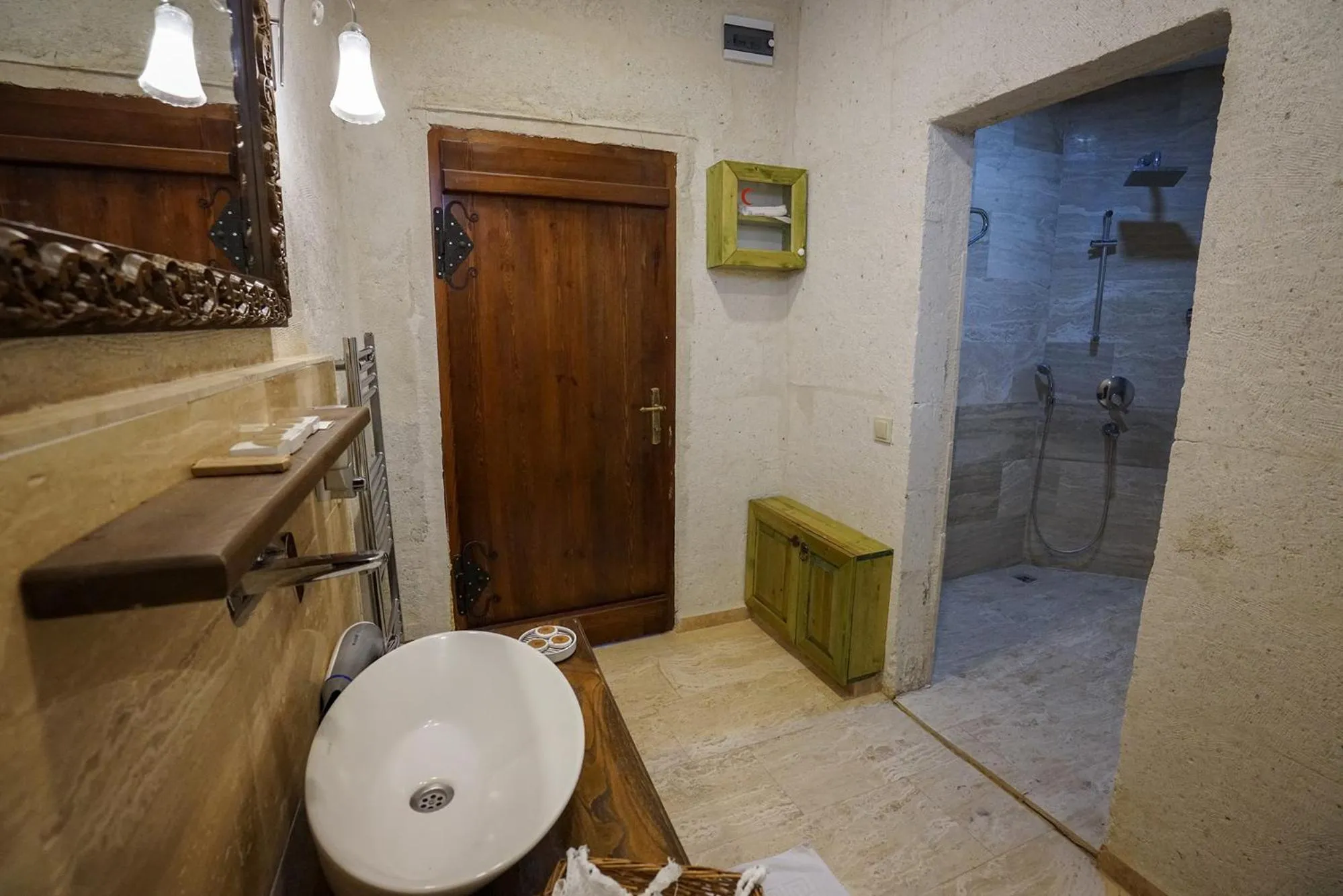 Bathroom in Yoruk Stone House