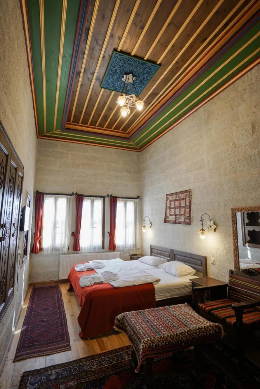 Bed in Yoruk Stone House