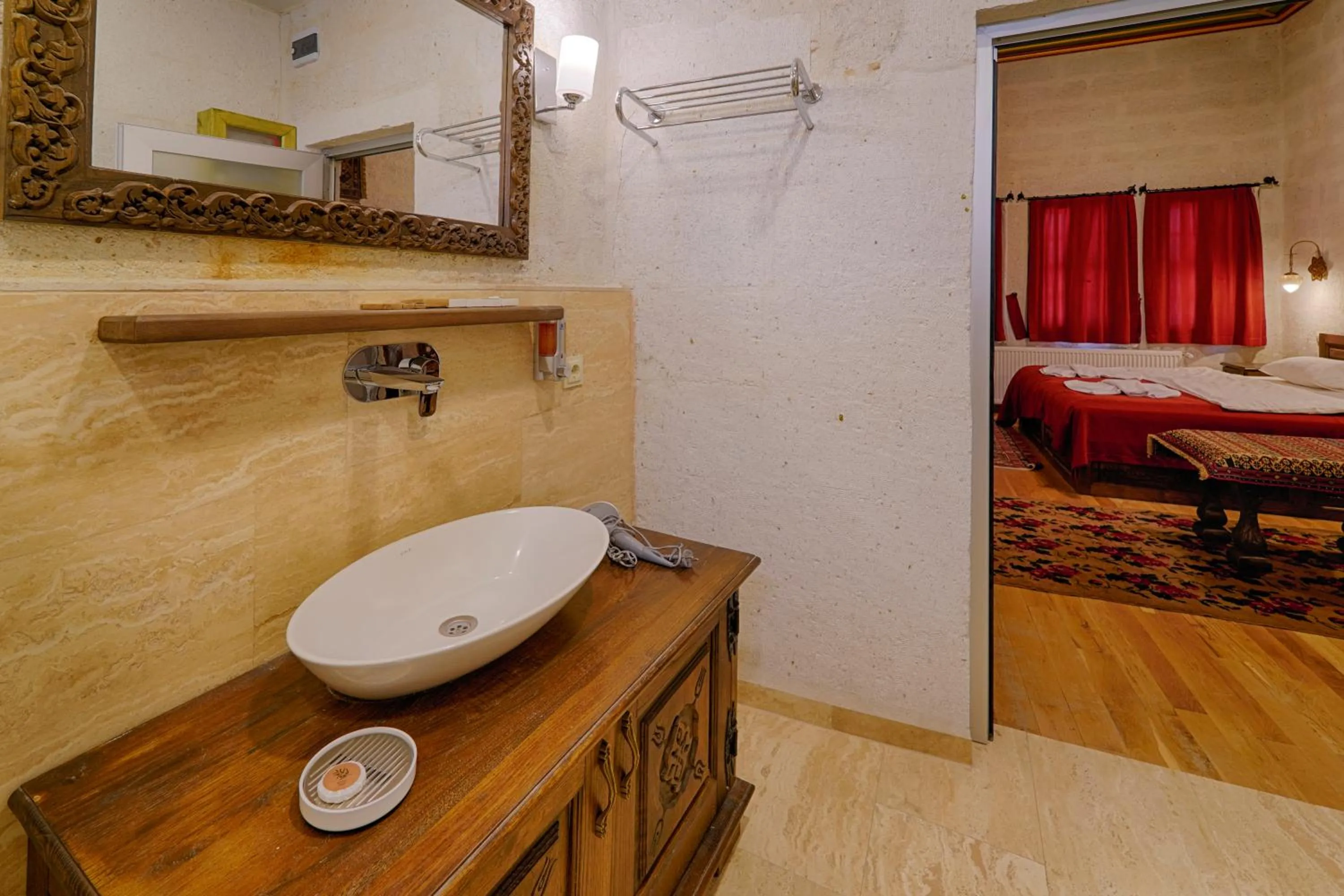 Bathroom in Yoruk Stone House