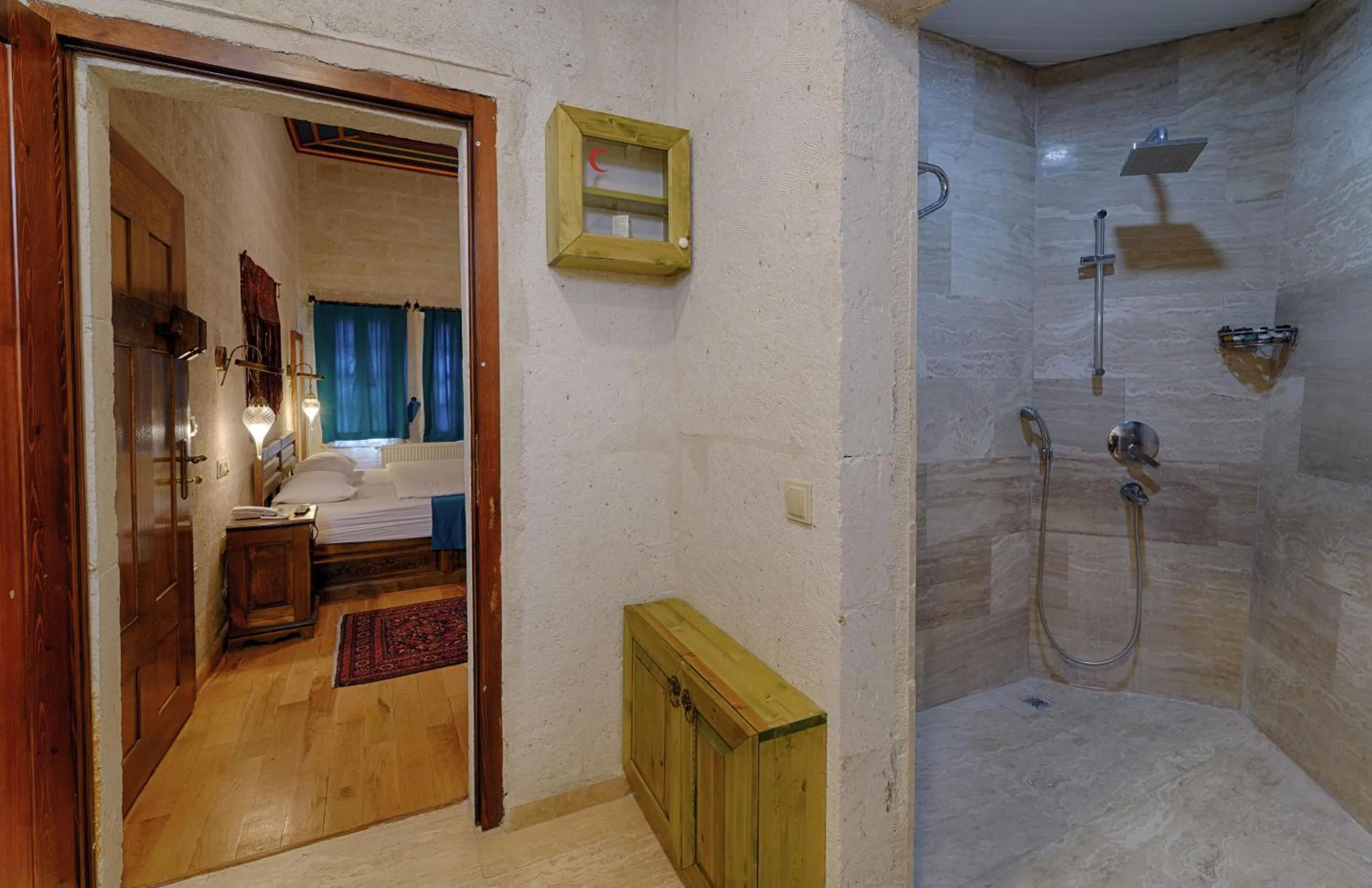 Bathroom in Yoruk Stone House