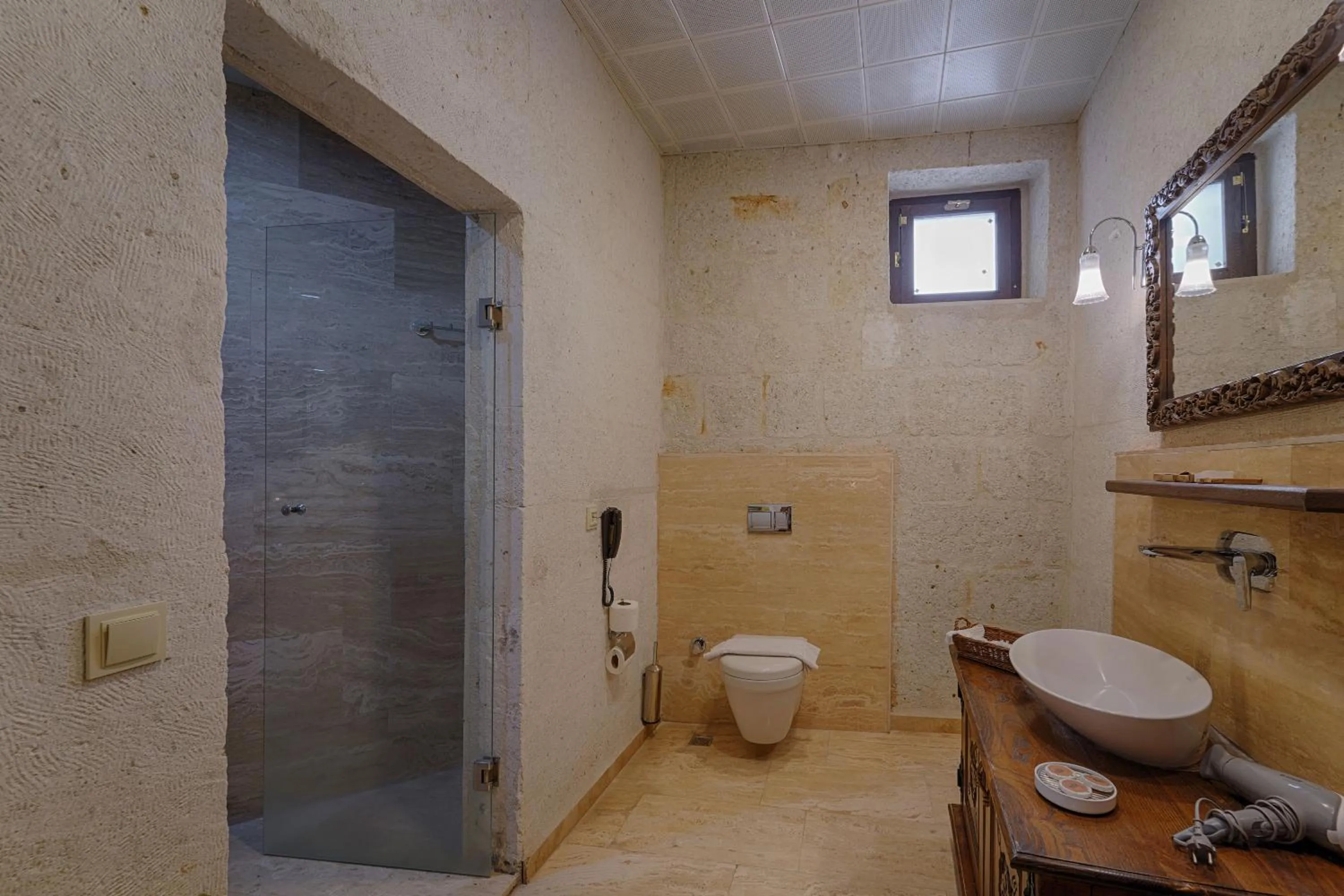 Bathroom in Yoruk Stone House
