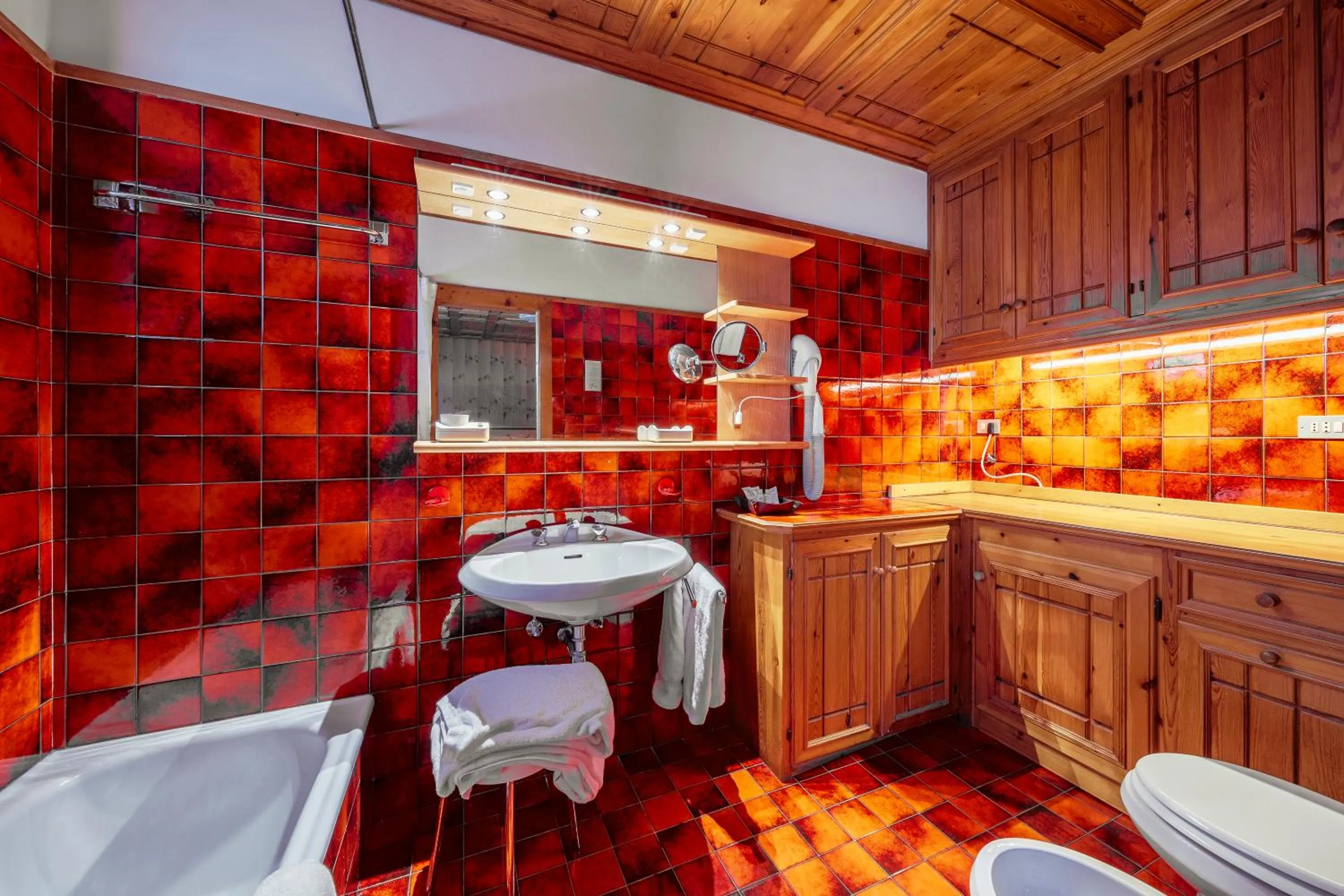 Toilet in Barisetti Sport Hotel