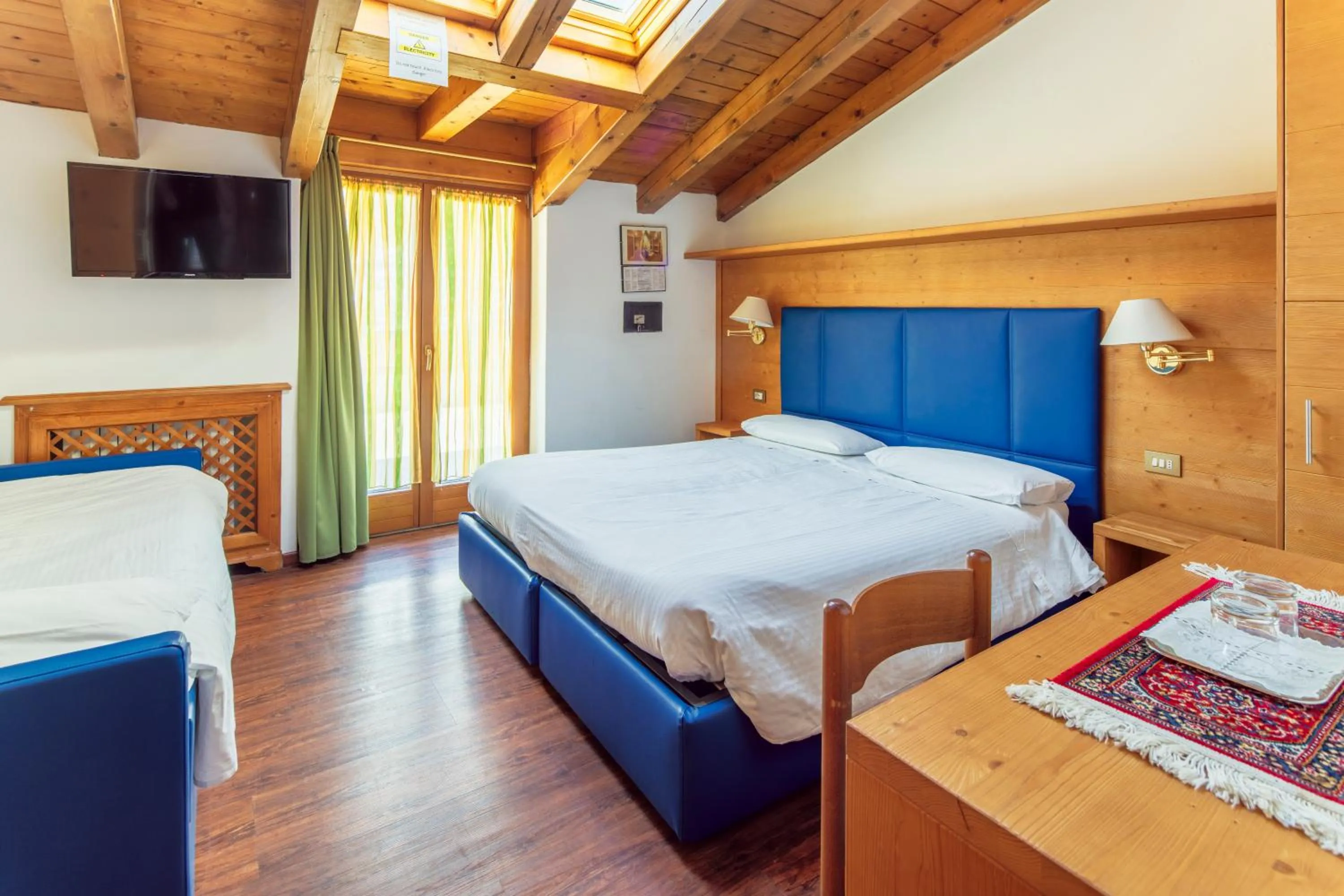 TV and multimedia, Bed in Barisetti Sport Hotel