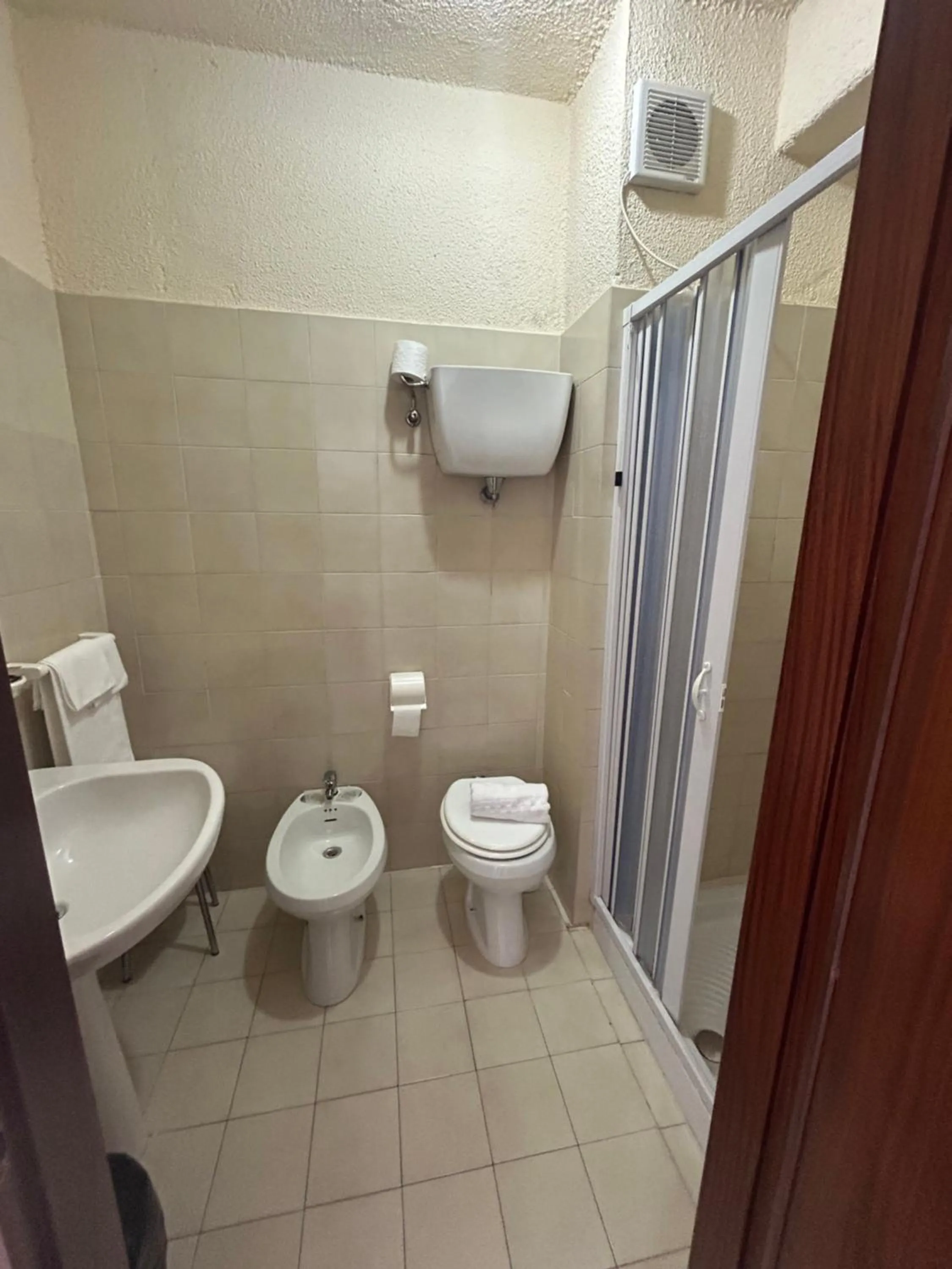 Shower in Hotel Belvedere