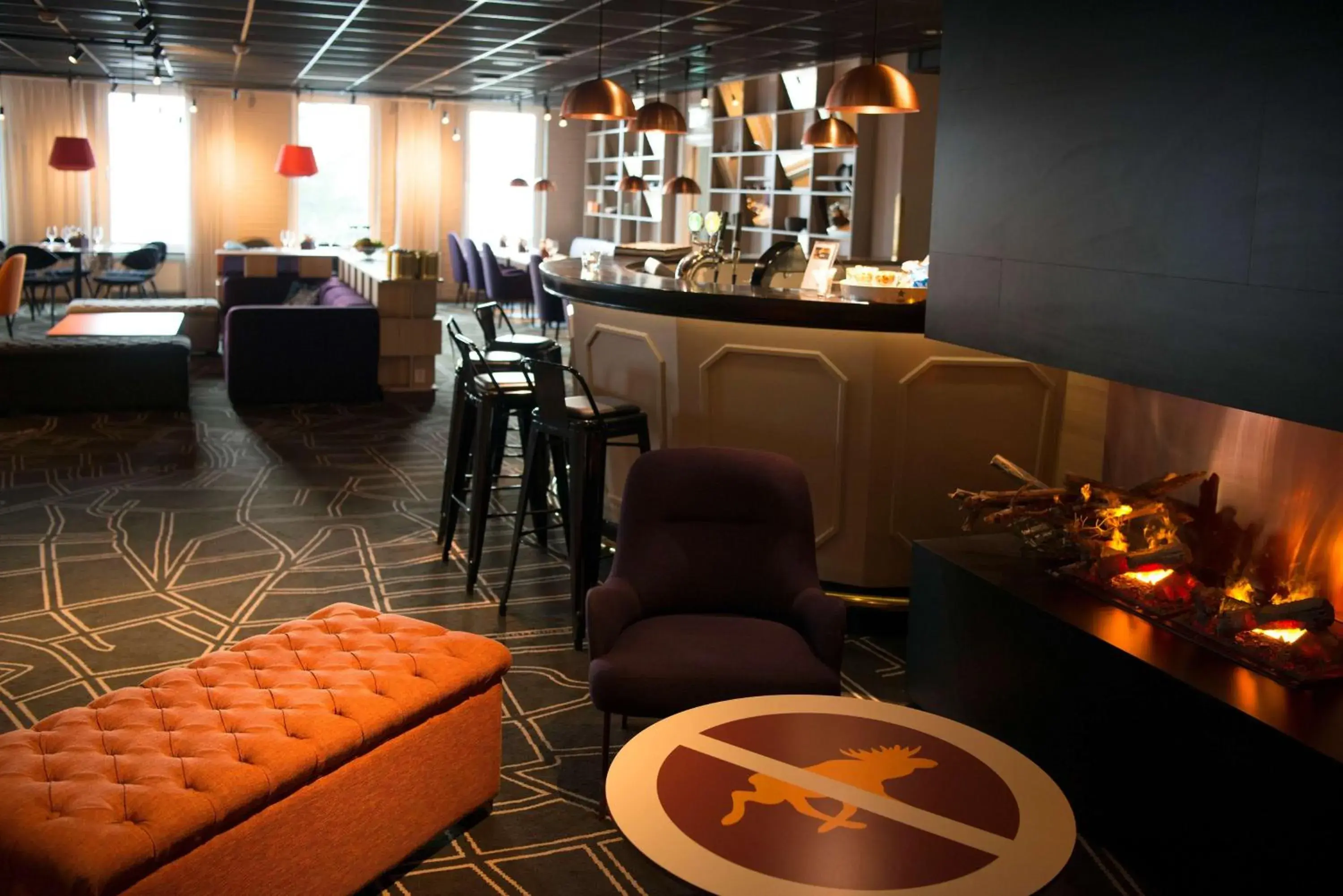 Lounge or bar in Scandic Sundsvall Nord Lounge or bar in Scandic Sundsvall Nord