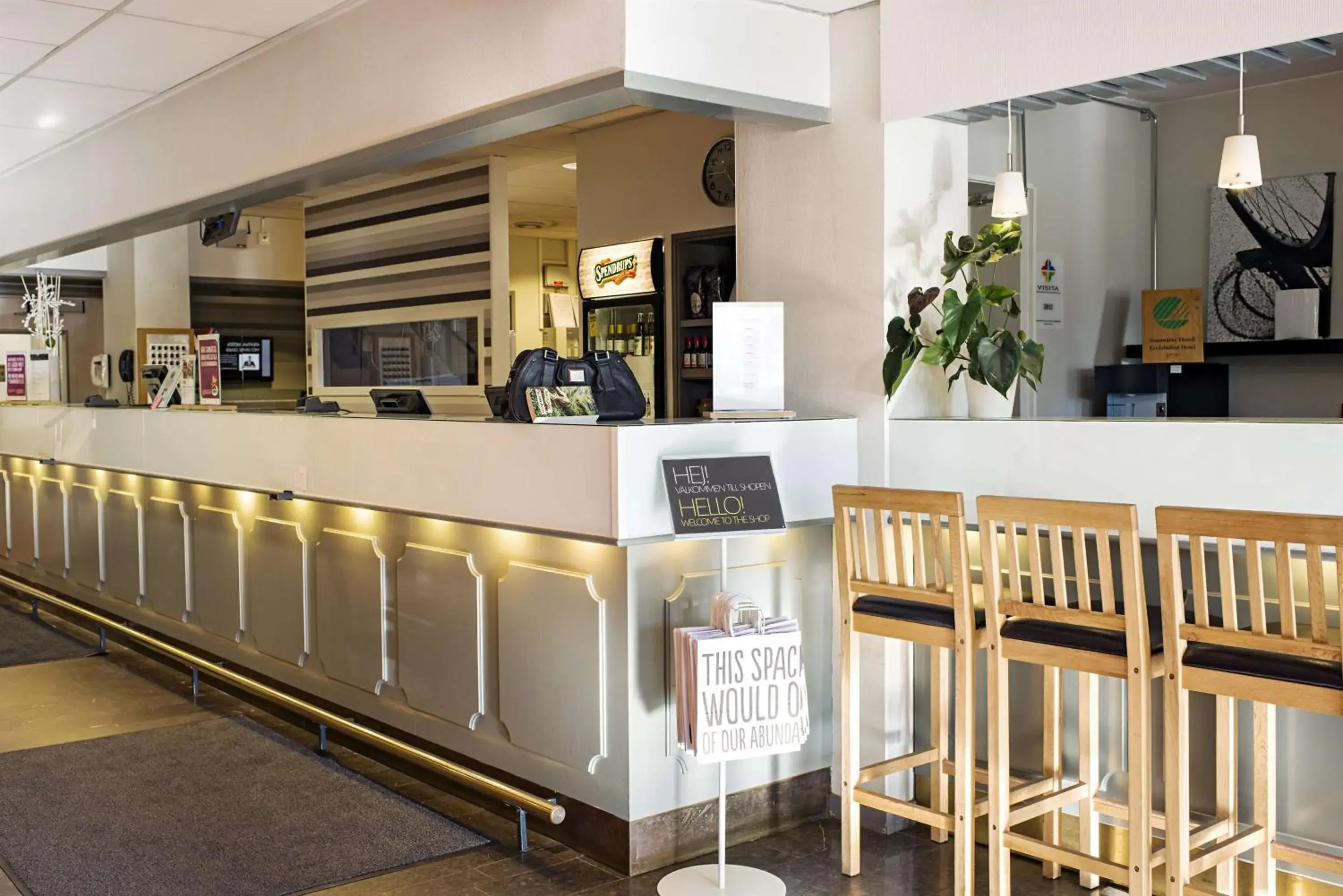 Lobby or reception in Scandic Sundsvall Nord Lobby or reception in Scandic Sundsvall Nord