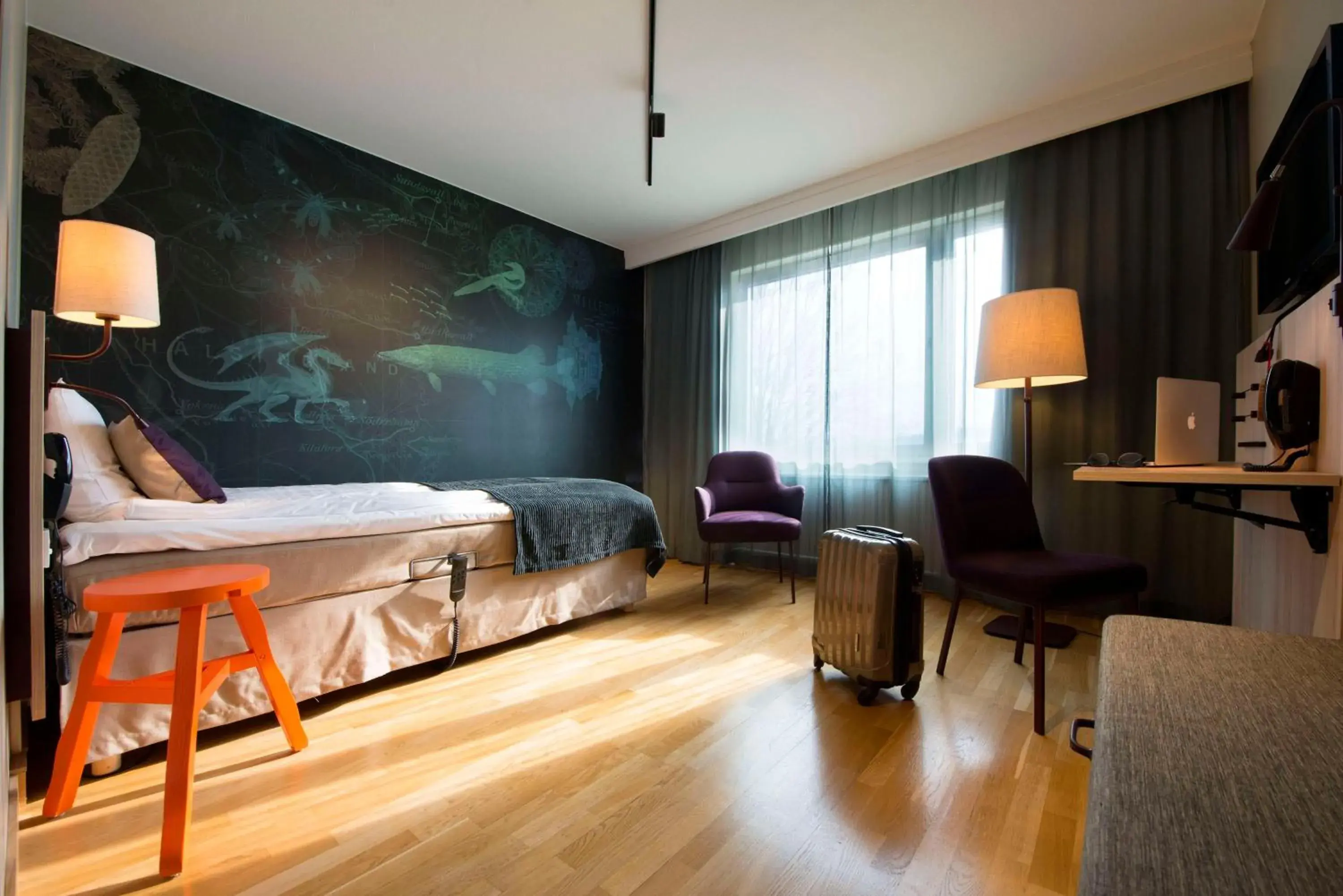 Bedroom in Scandic Sundsvall Nord Bedroom in Scandic Sundsvall Nord