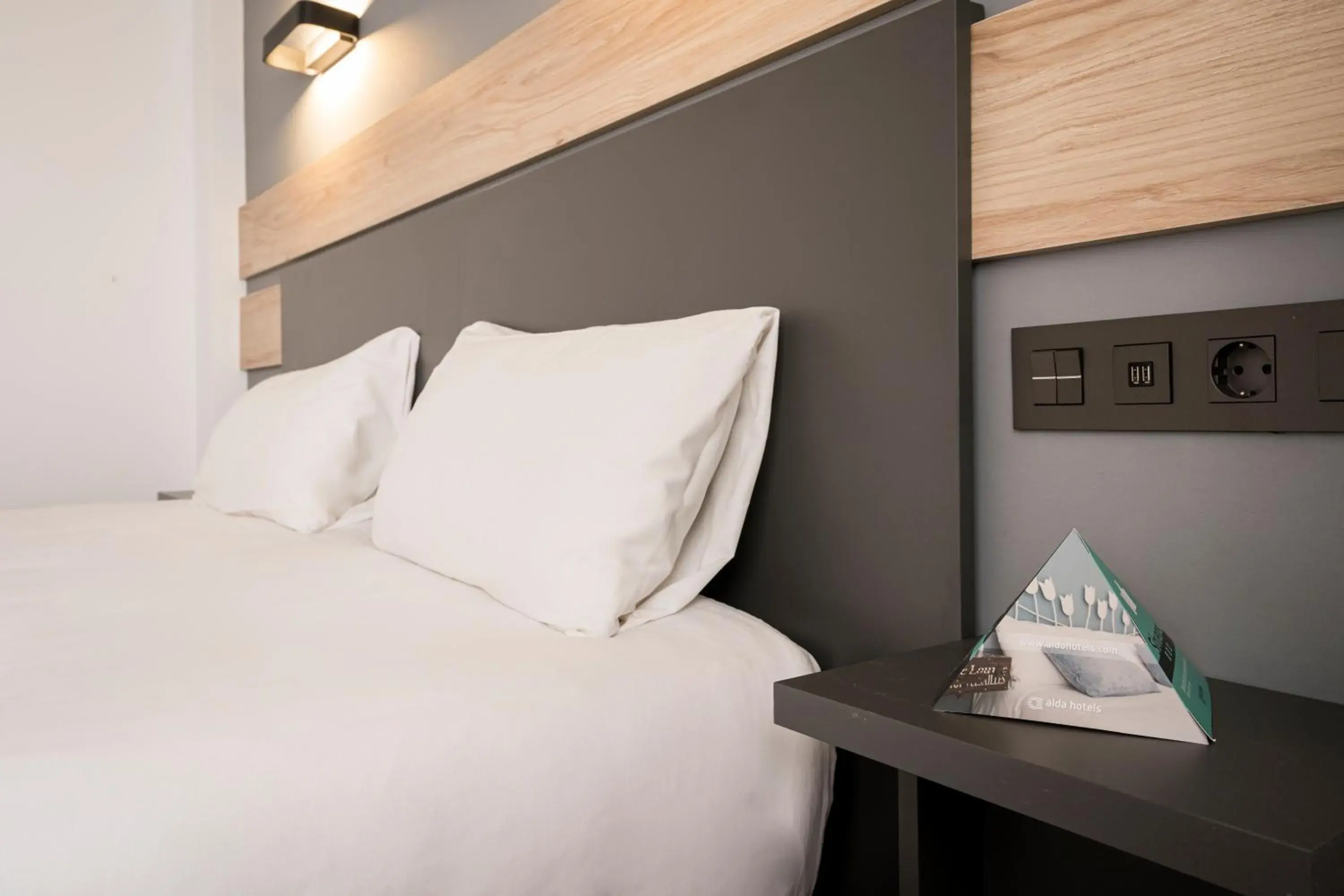 Bed in Hotel Alda Centro Gijón Bed in Hotel Alda Centro Gijón