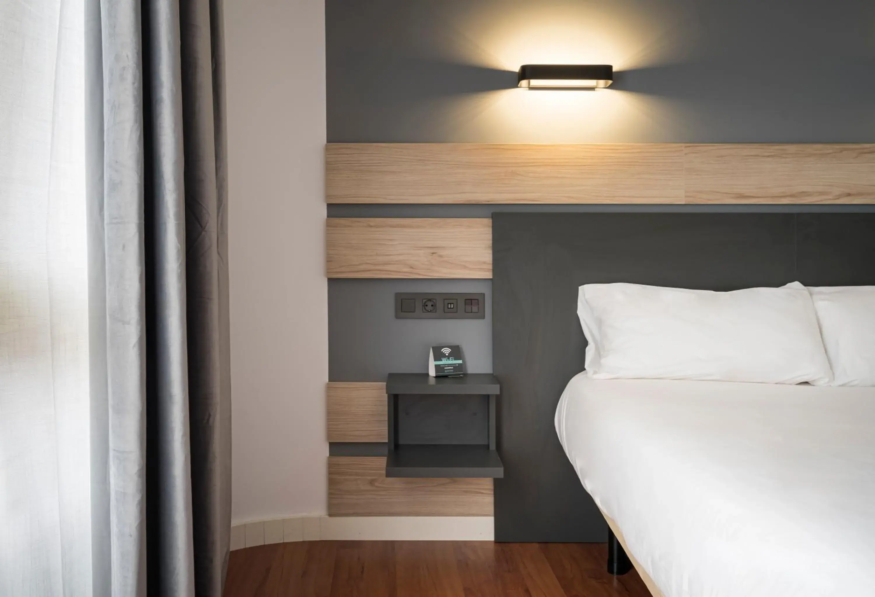 Bed in Hotel Alda Centro Gijón Bed in Hotel Alda Centro Gijón