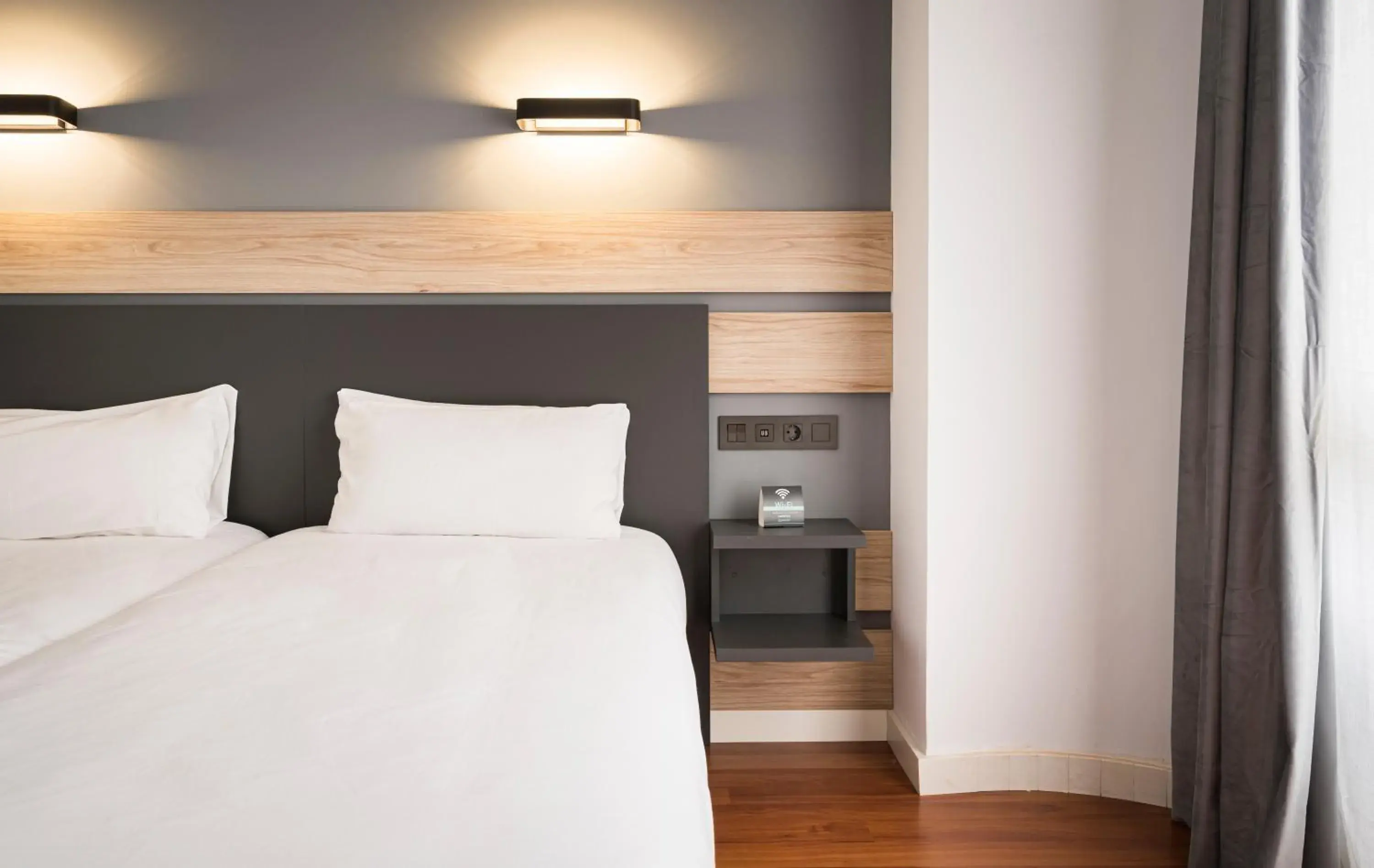 Bed in Hotel Alda Centro Gijón Bed in Hotel Alda Centro Gijón