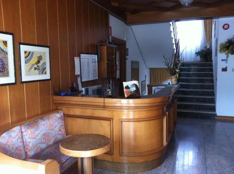 Lobby or reception in Albergo Gilda