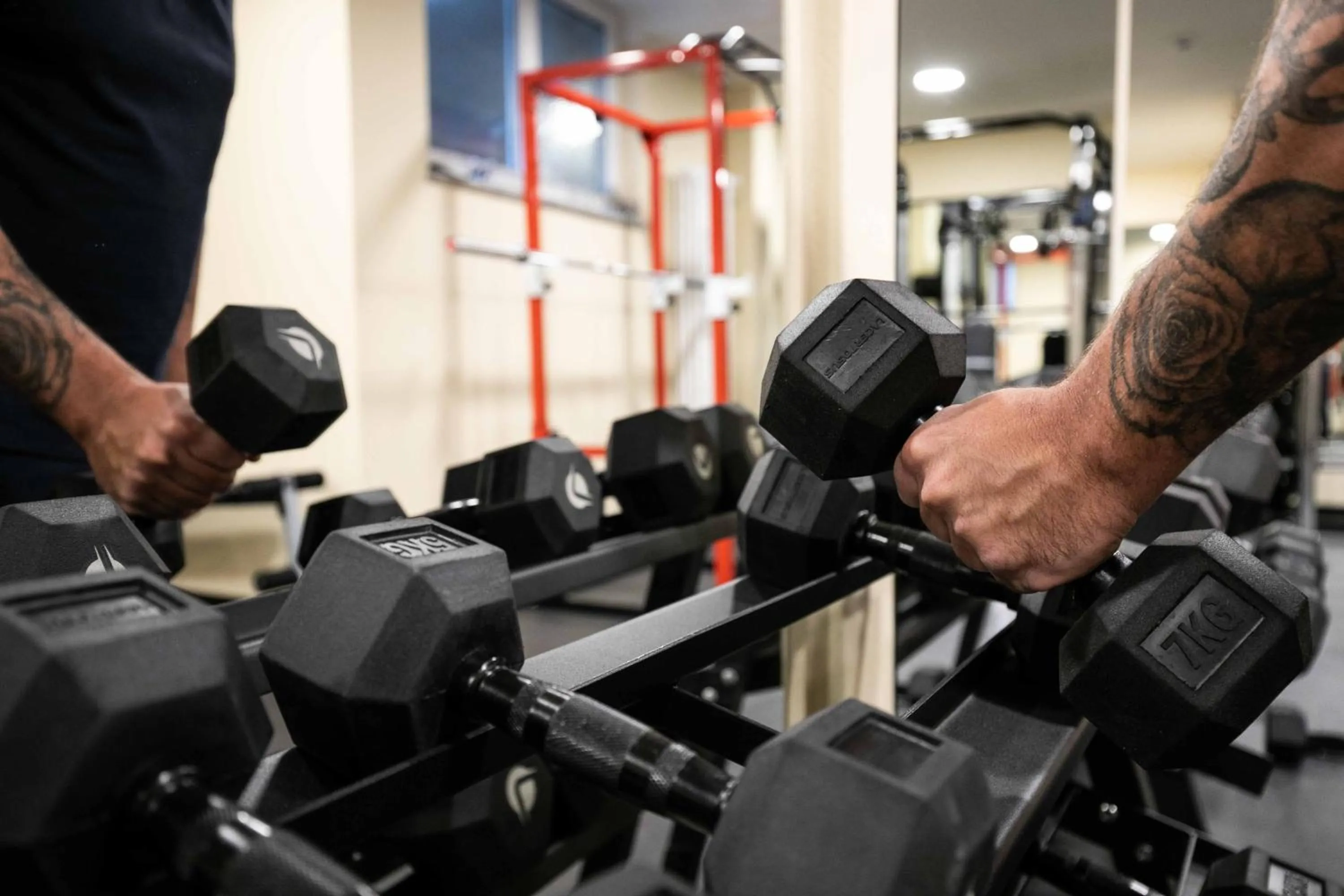 Fitness centre/facilities in Hotel Medil