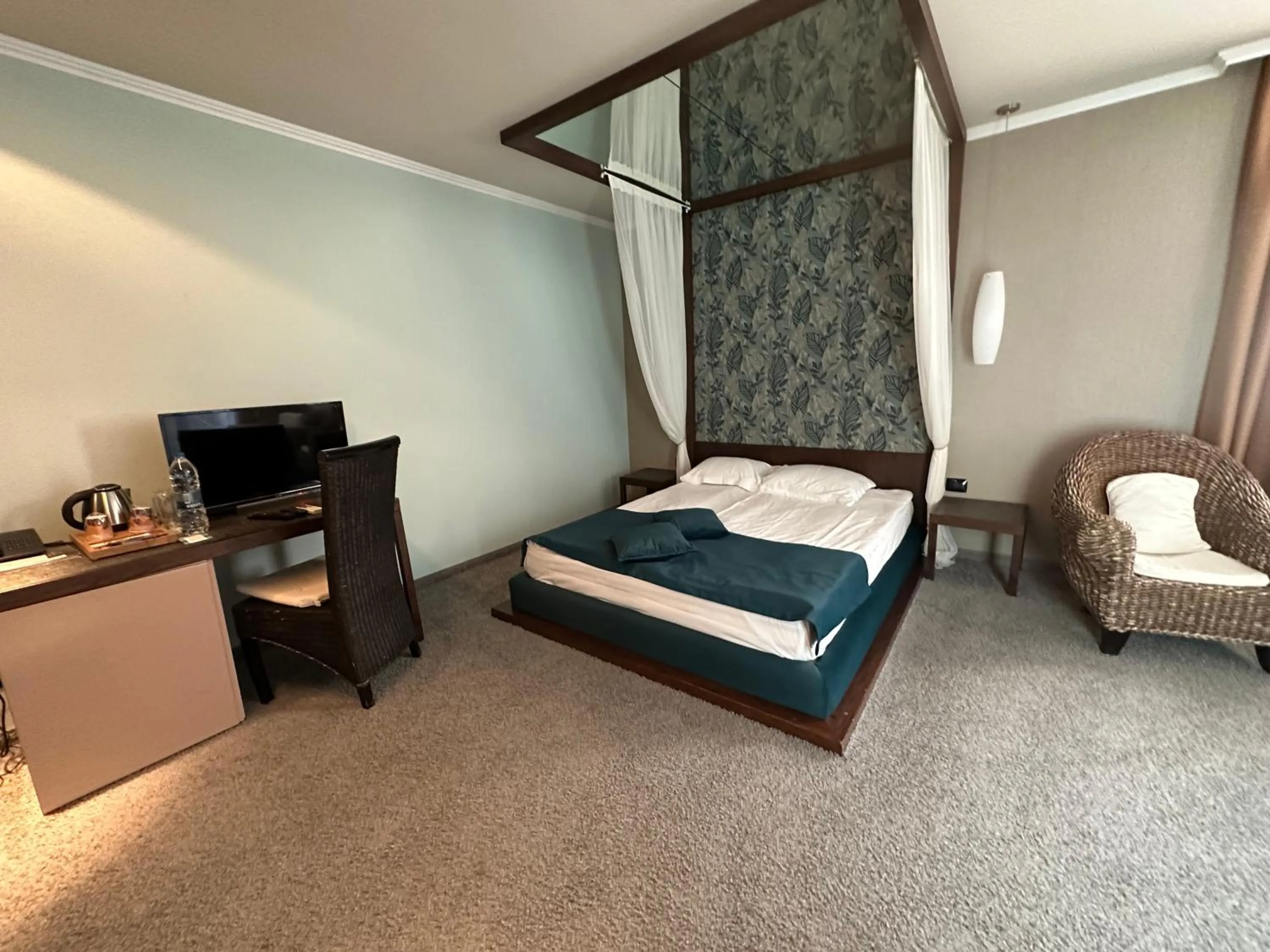 Bed in Regina Maria Spa Design Hotel