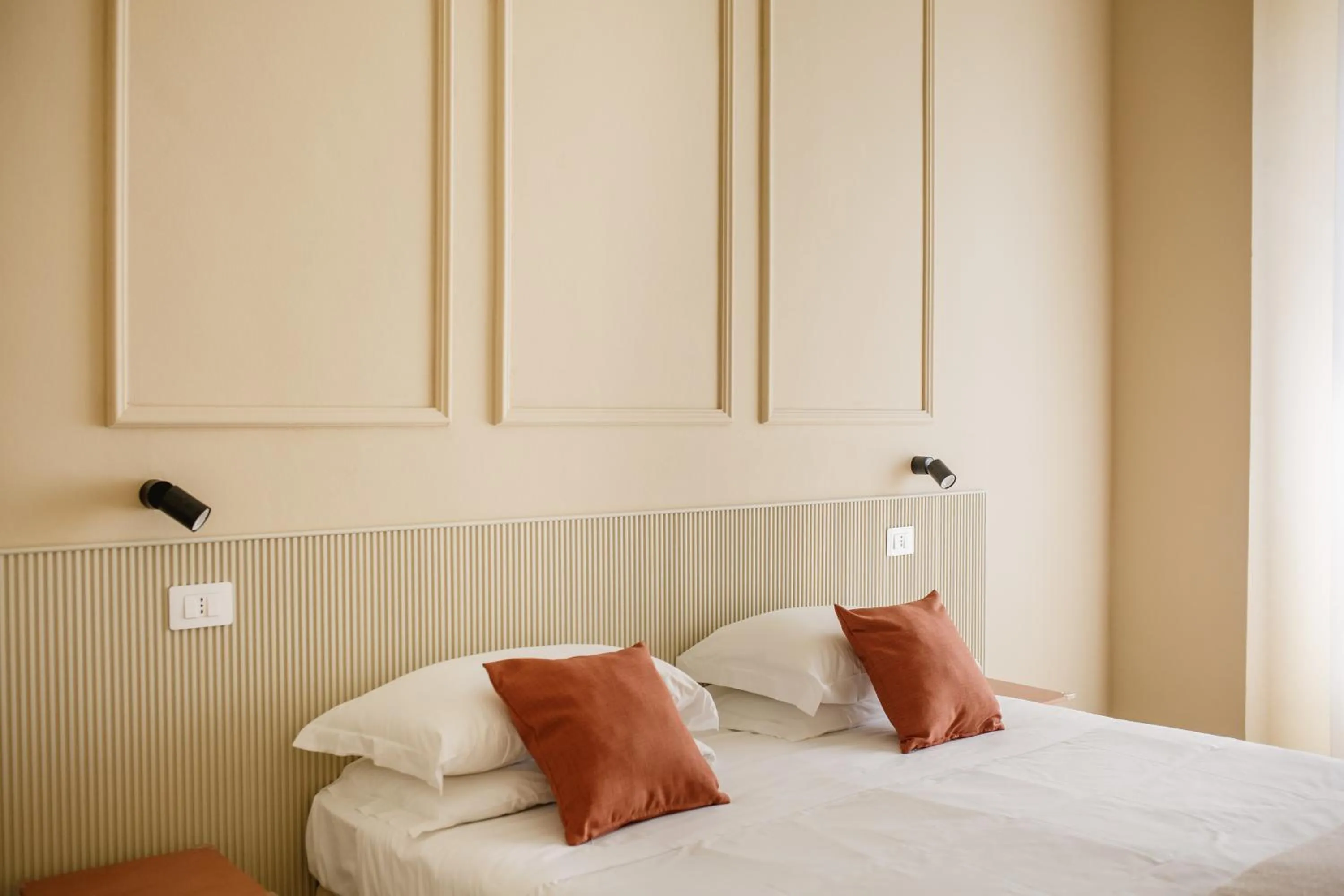 Bed in Hotel San Marco Sestola