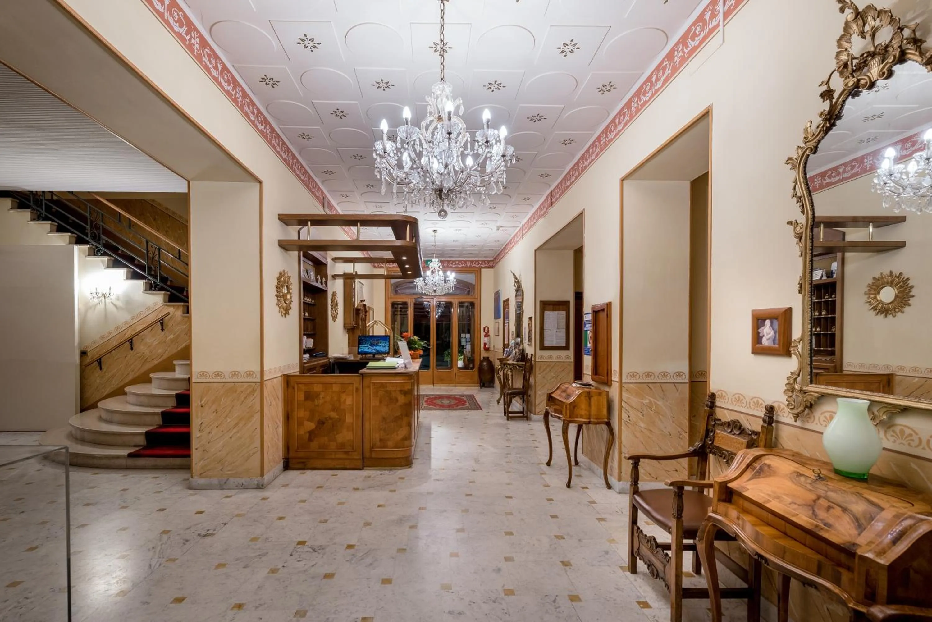 Lobby or reception in Hotel San Marco Sestola