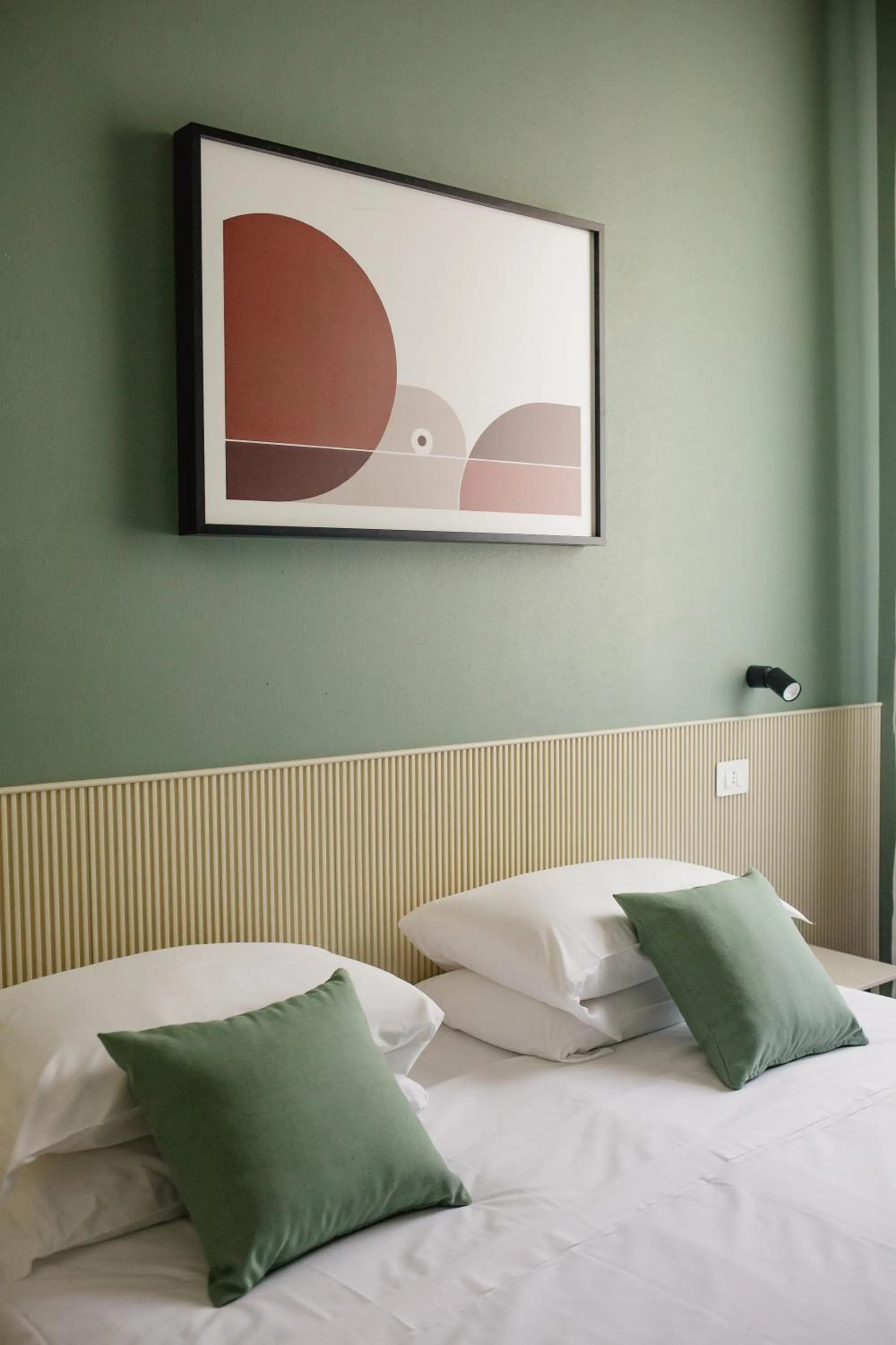 Bed in Hotel San Marco Sestola