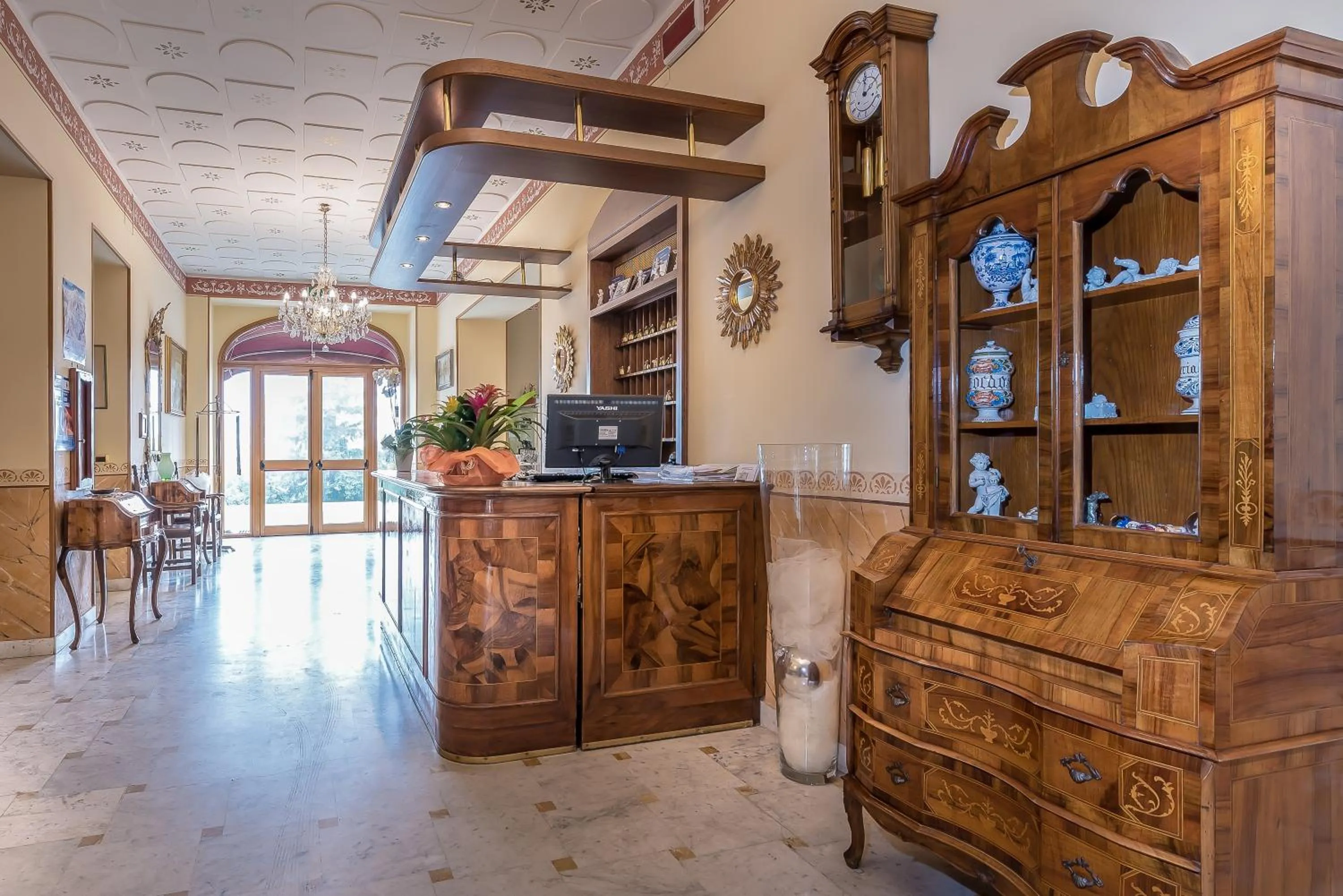 Lobby or reception in Hotel San Marco Sestola