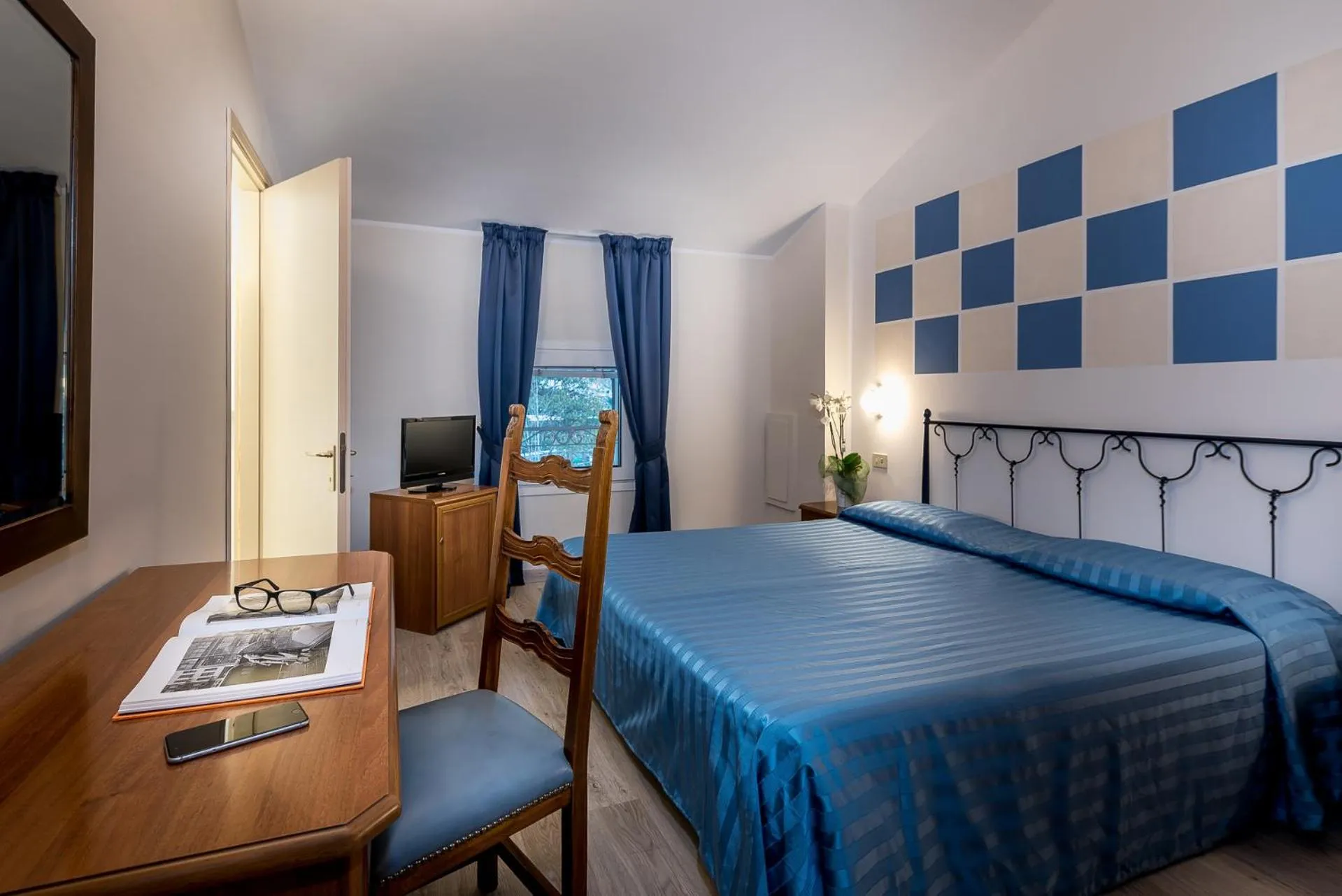 Bed in Hotel San Marco Sestola