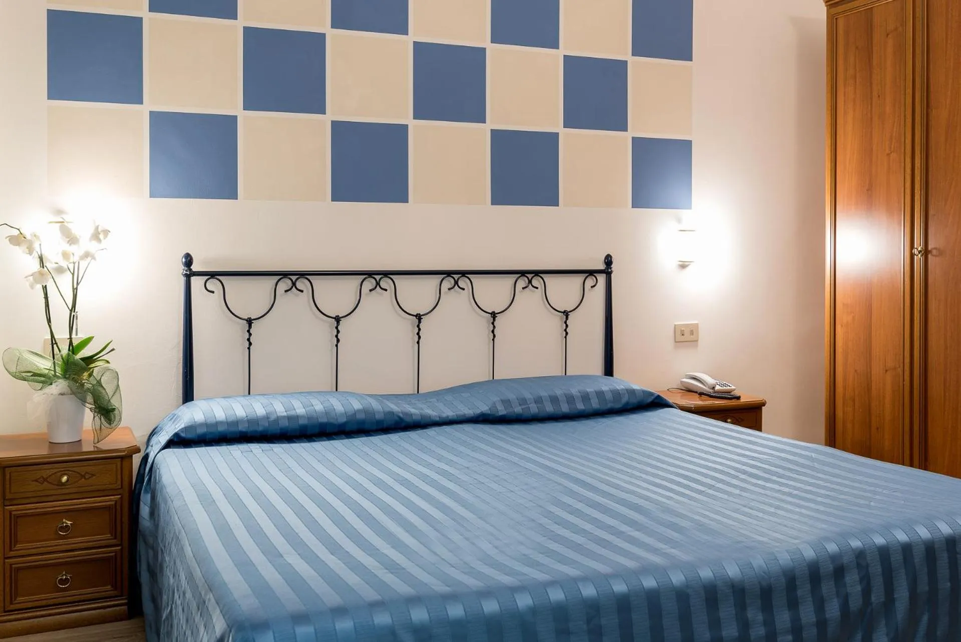 Bed in Hotel San Marco Sestola