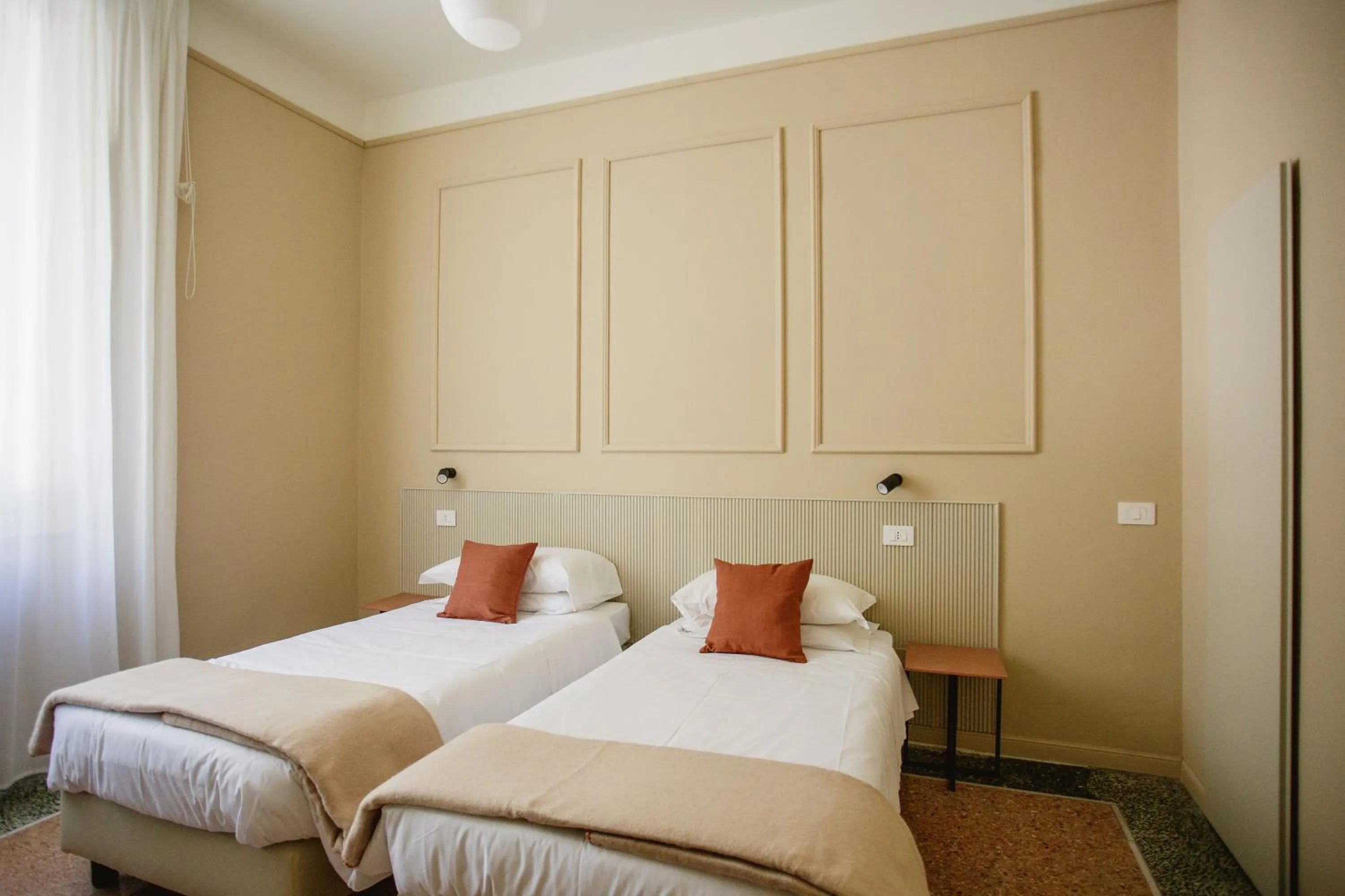 Bed in Hotel San Marco Sestola