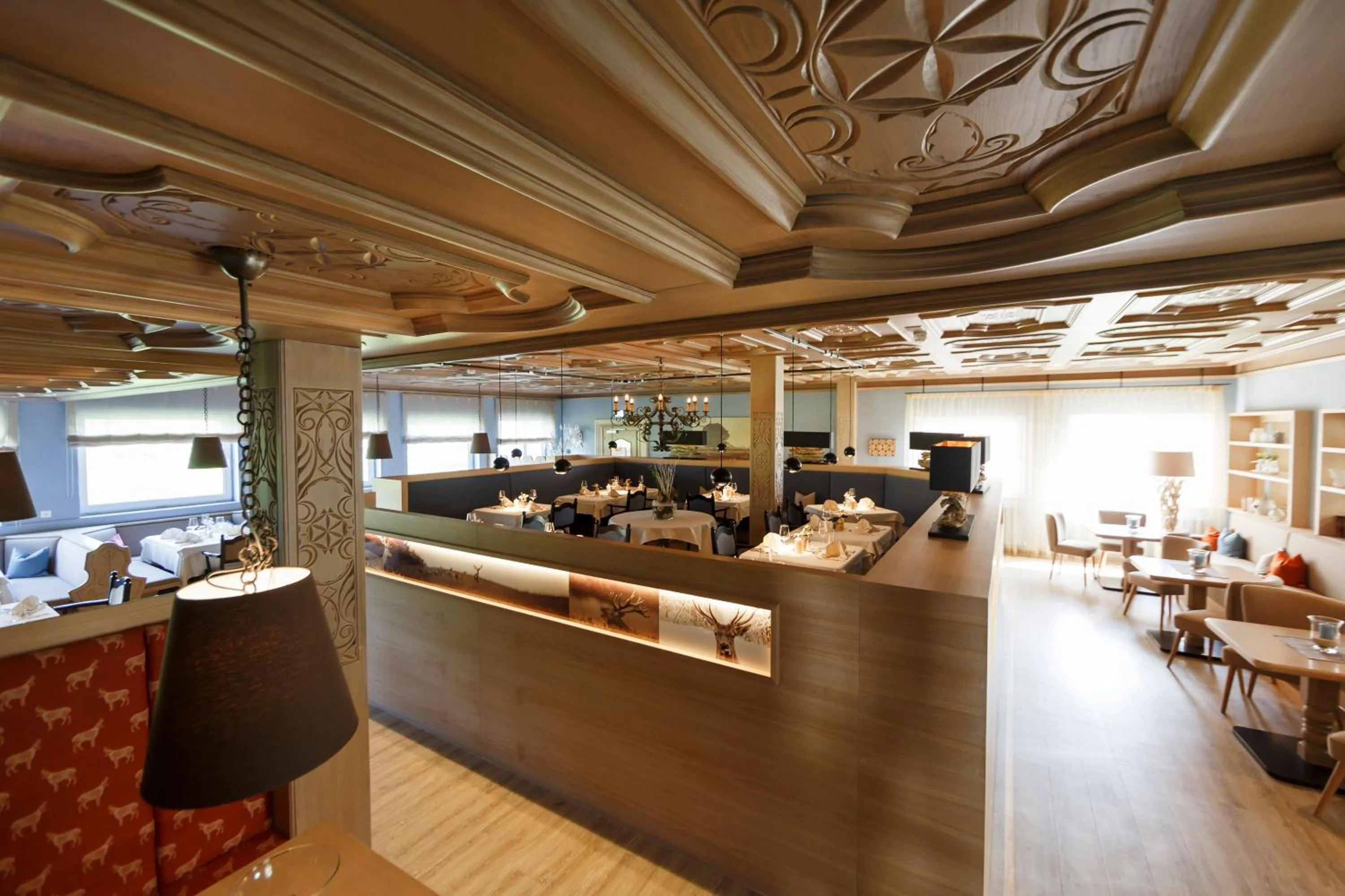 Restaurant/places to eat in Hotel Streklhof