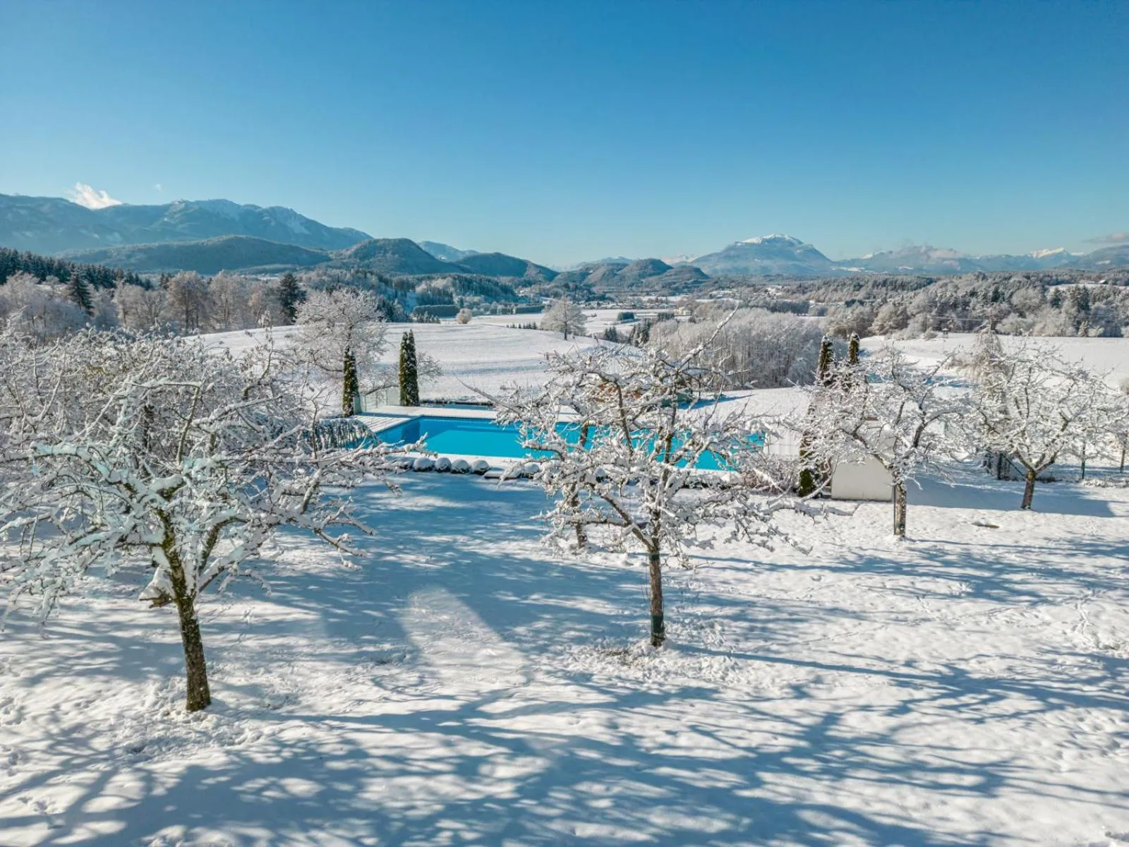 Natural landscape in Hotel Streklhof