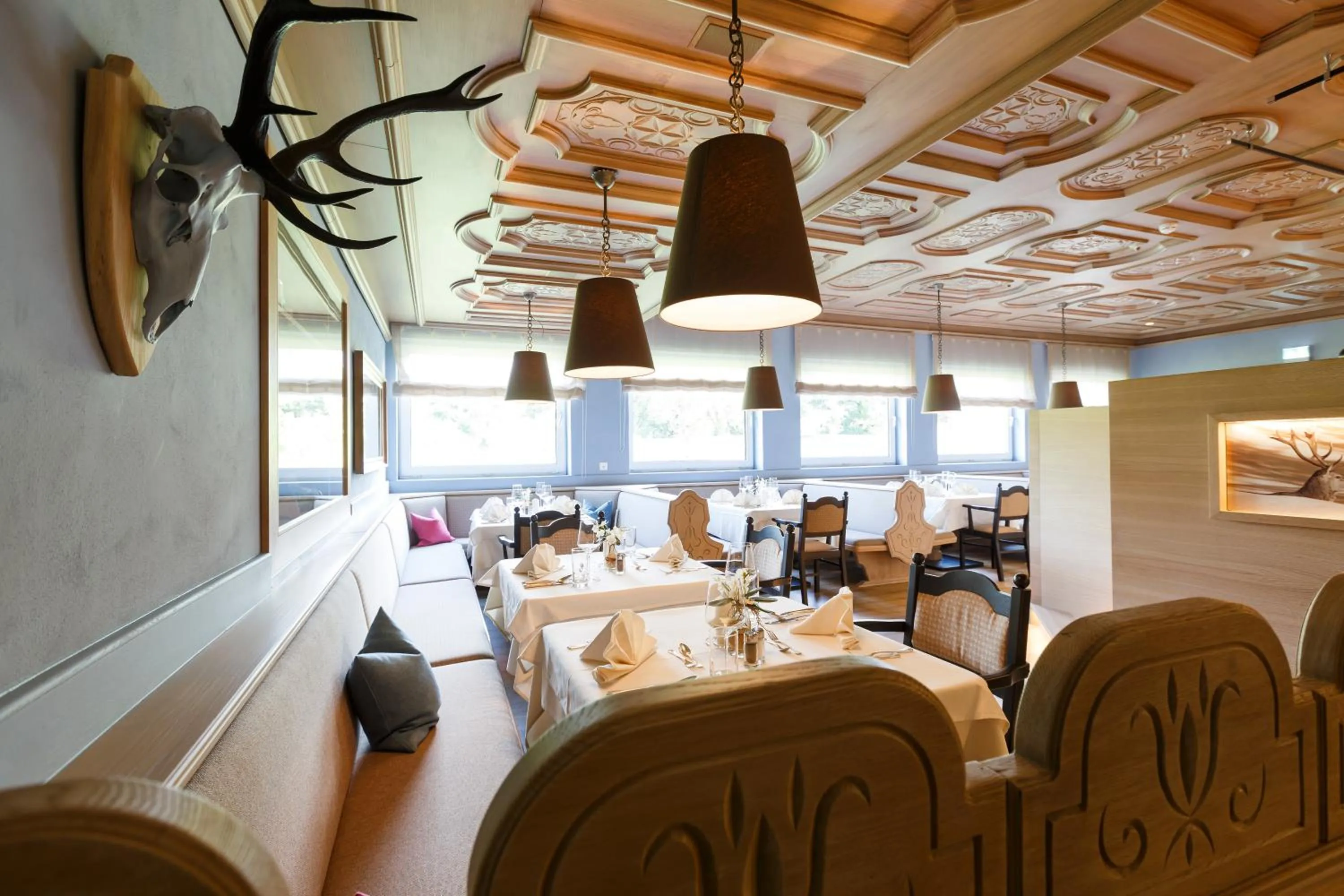 Restaurant/places to eat in Hotel Streklhof