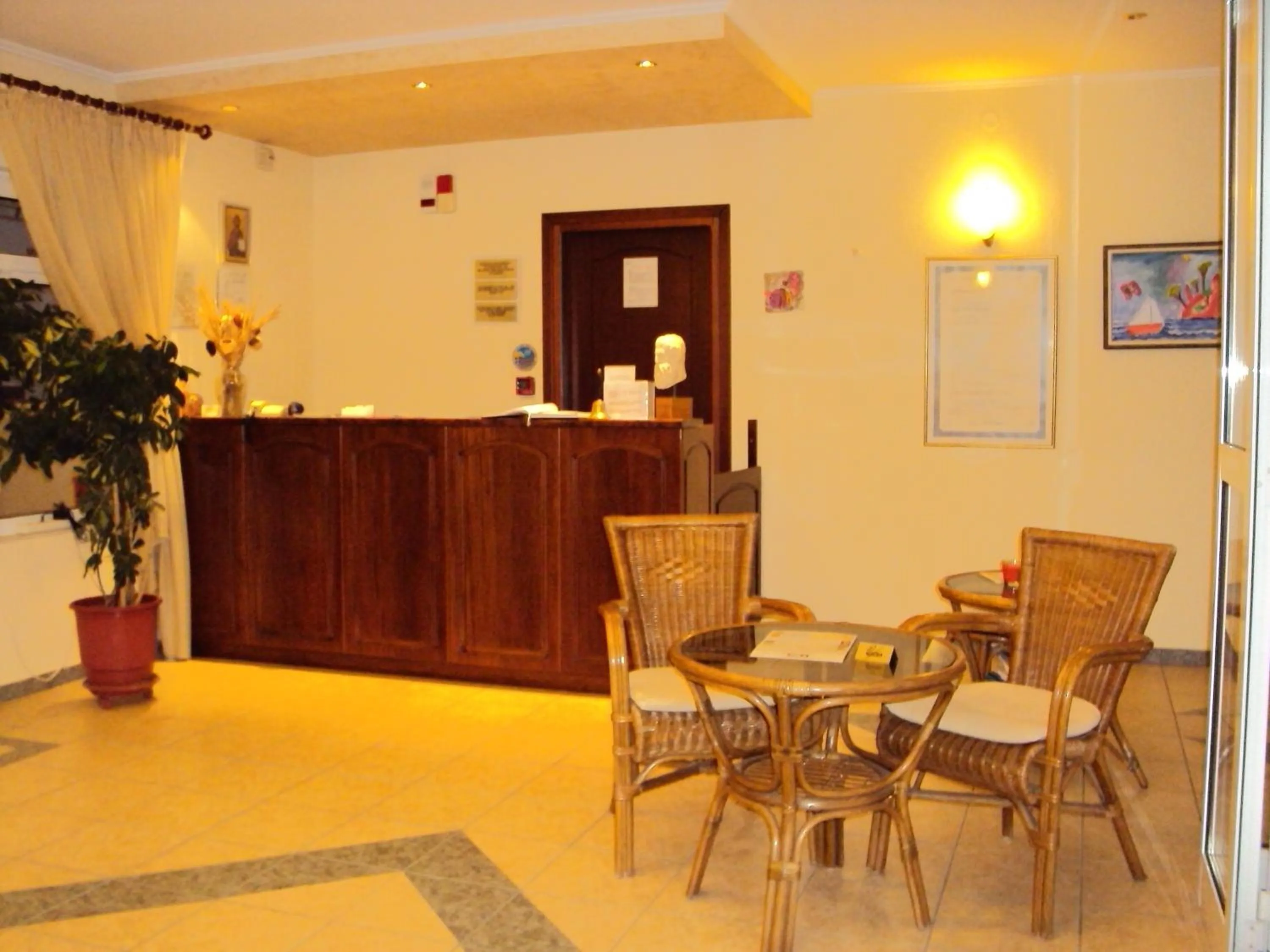 Lobby or reception in Amalia