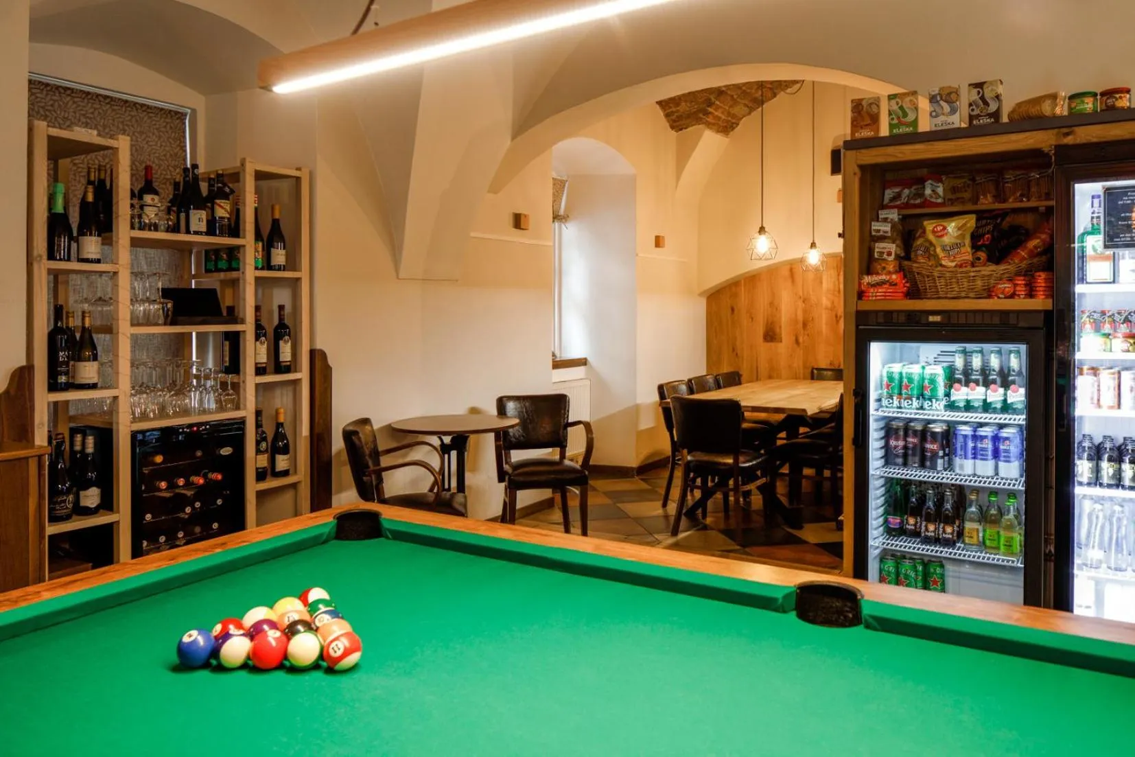 Billiard in Hygge Hotel U Zvonu