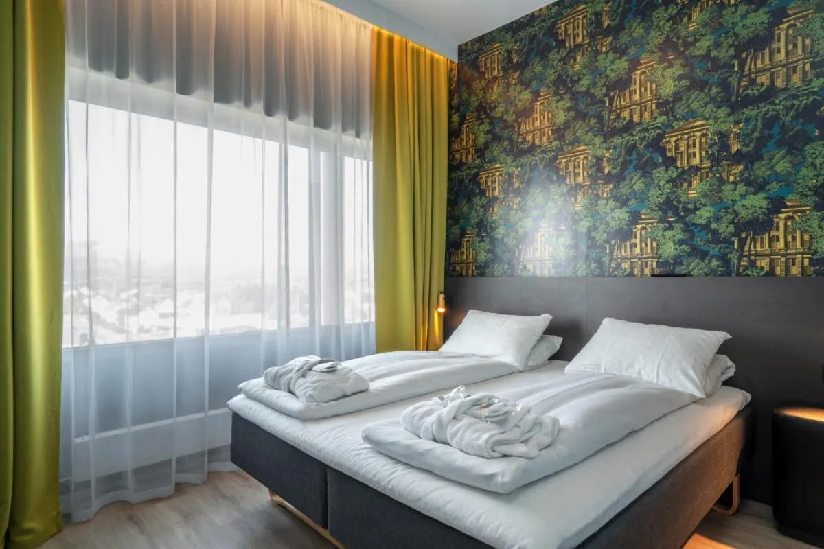 Bedroom, Bed in Thon Hotel Brønnøysund