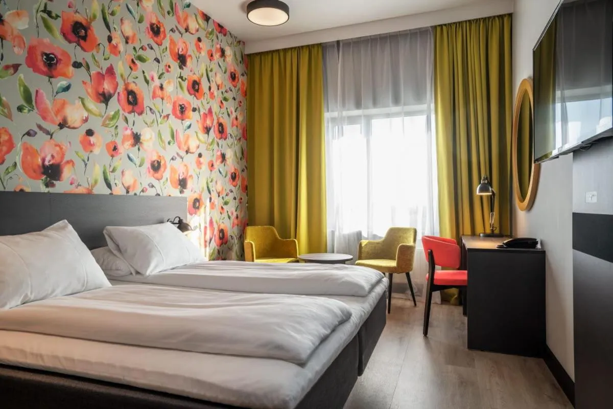 Photo of the whole room, Bed in Thon Hotel Brønnøysund