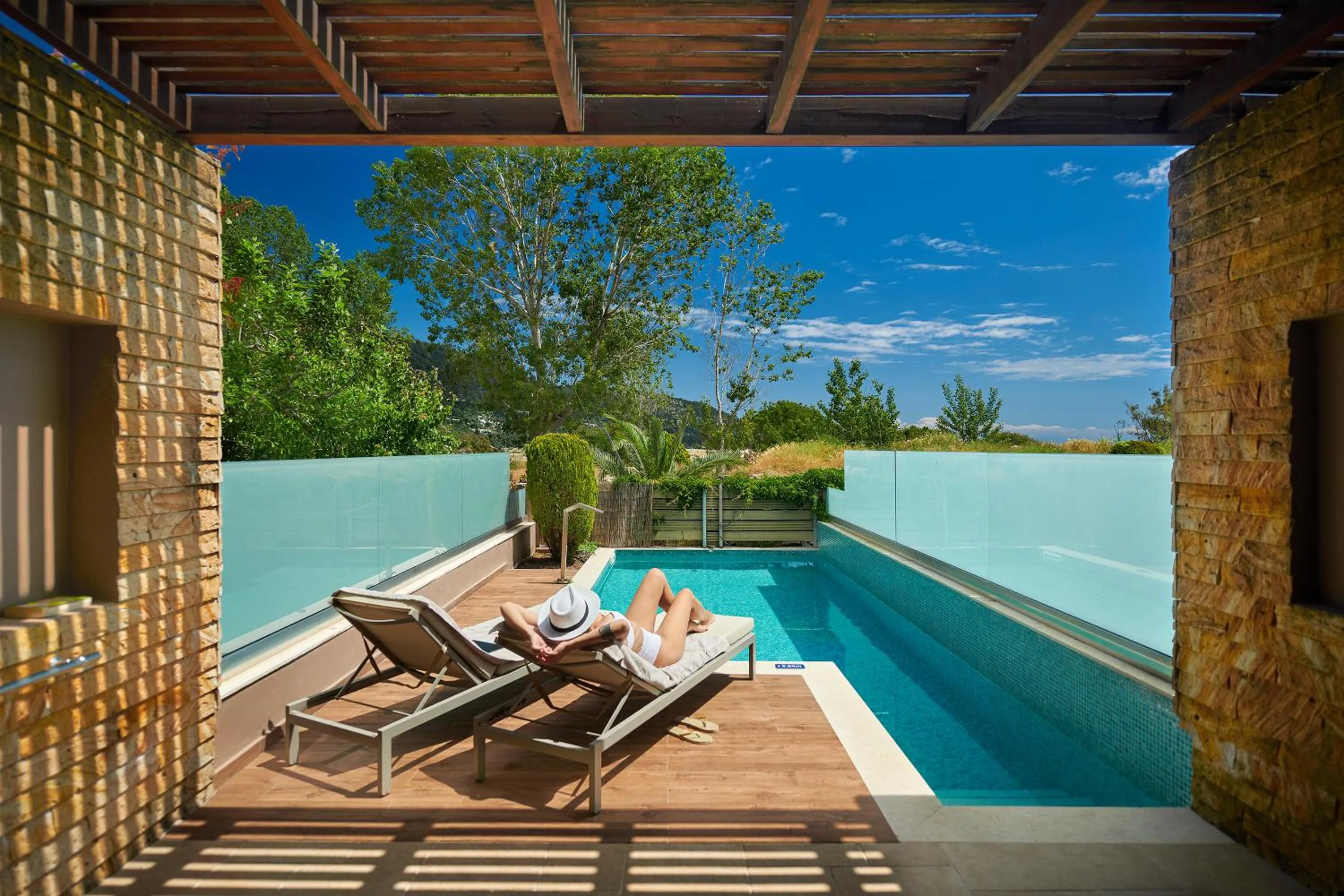 Swimming pool in Alexandra Golden Boutique Hotel-Adults Only