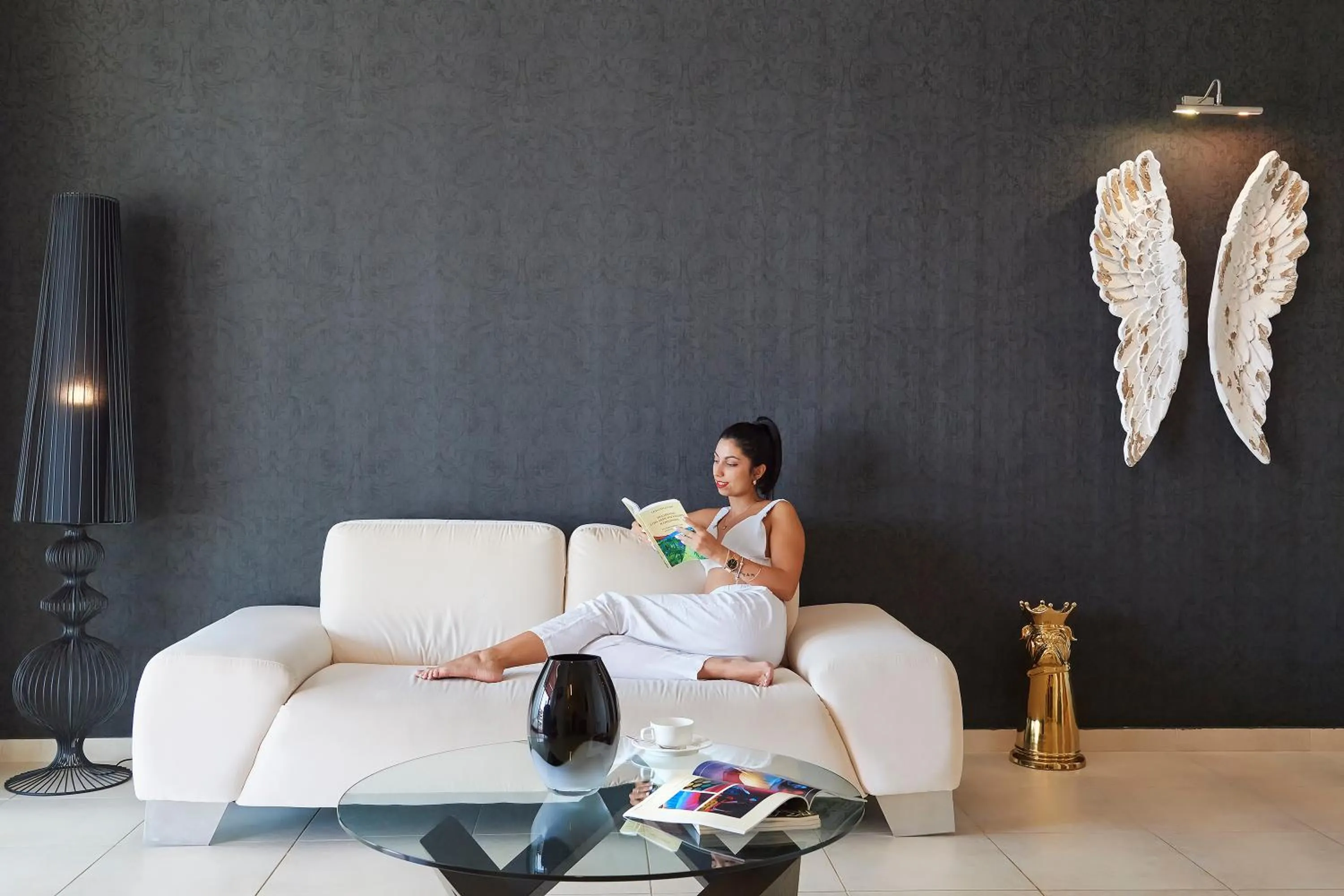 Living room in Alexandra Golden Boutique Hotel-Adults Only