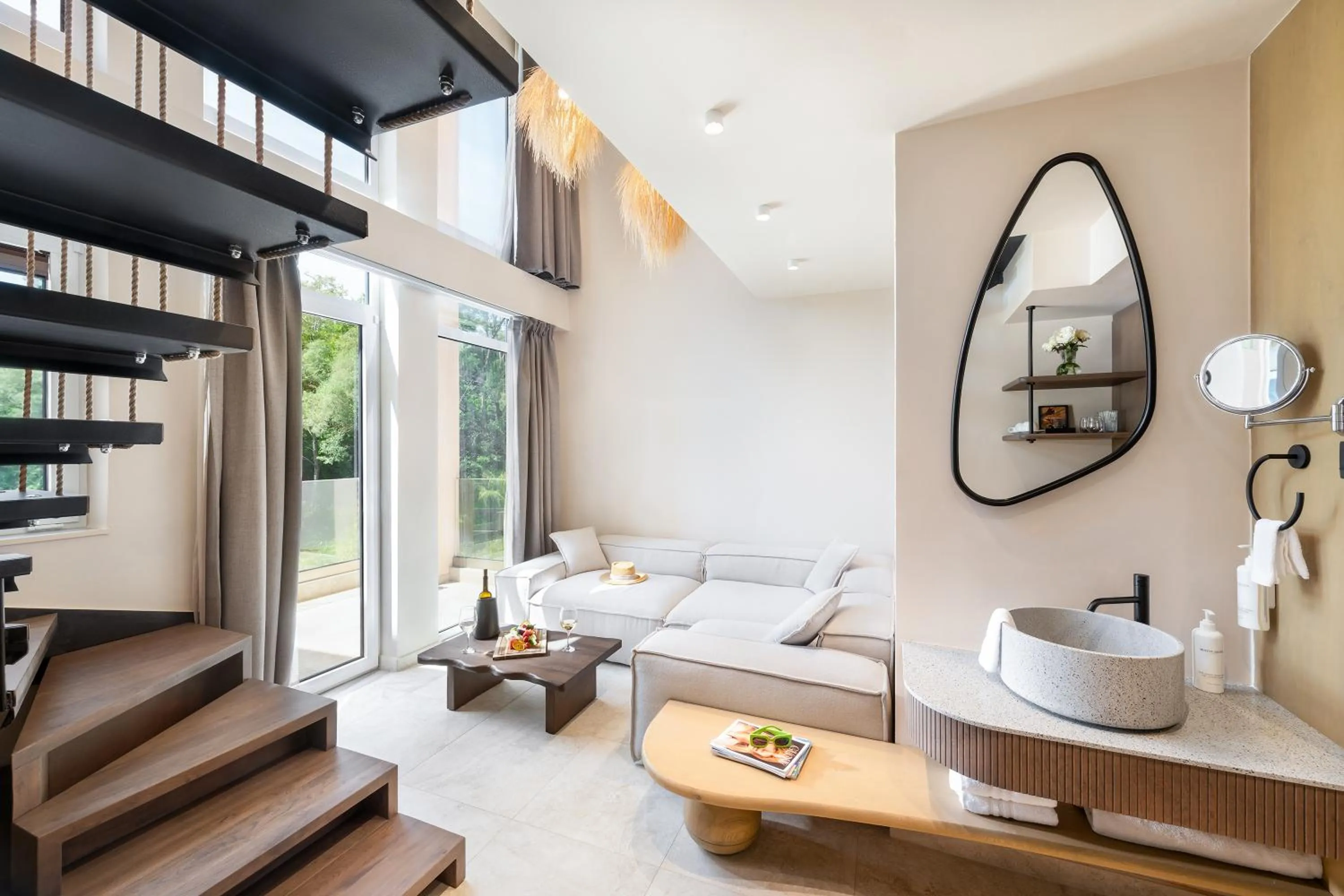 Living room in Alexandra Golden Boutique Hotel-Adults Only