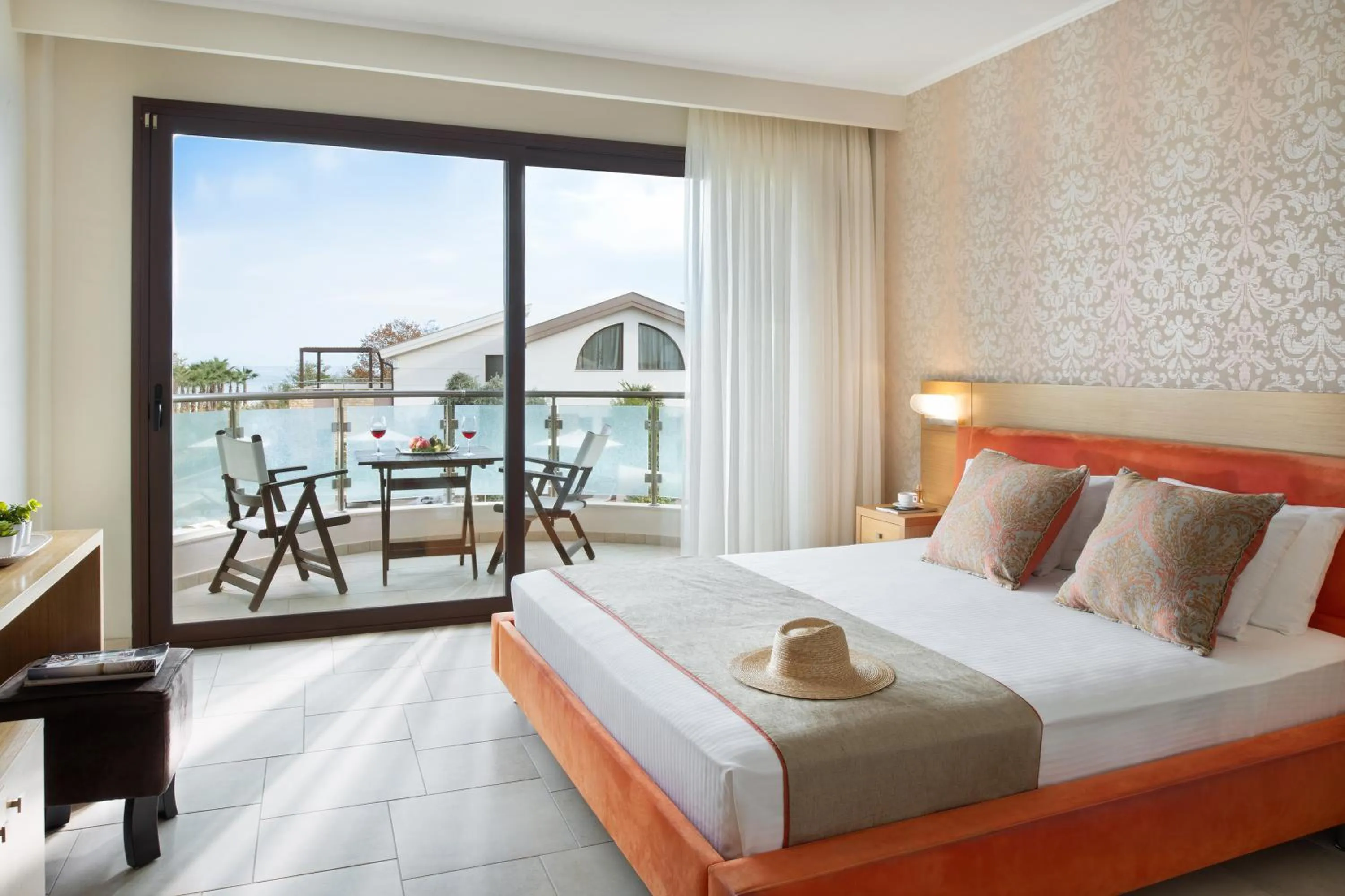 View (from property/room), Bed in Alexandra Golden Boutique Hotel-Adults Only