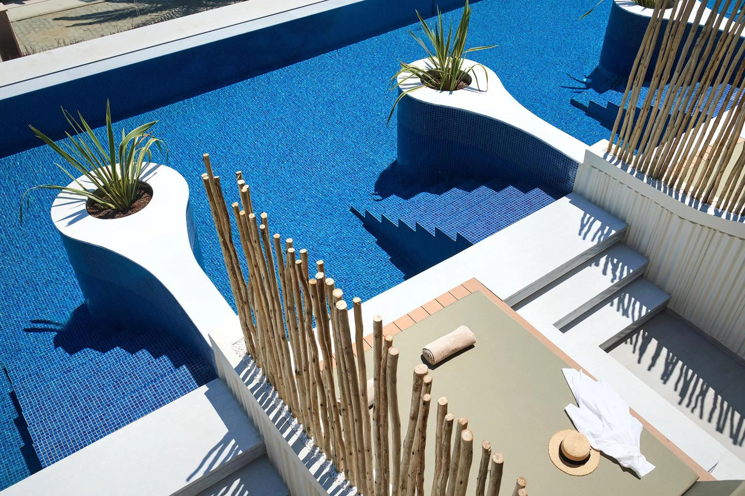 Pool view in Alexandra Golden Boutique Hotel-Adults Only