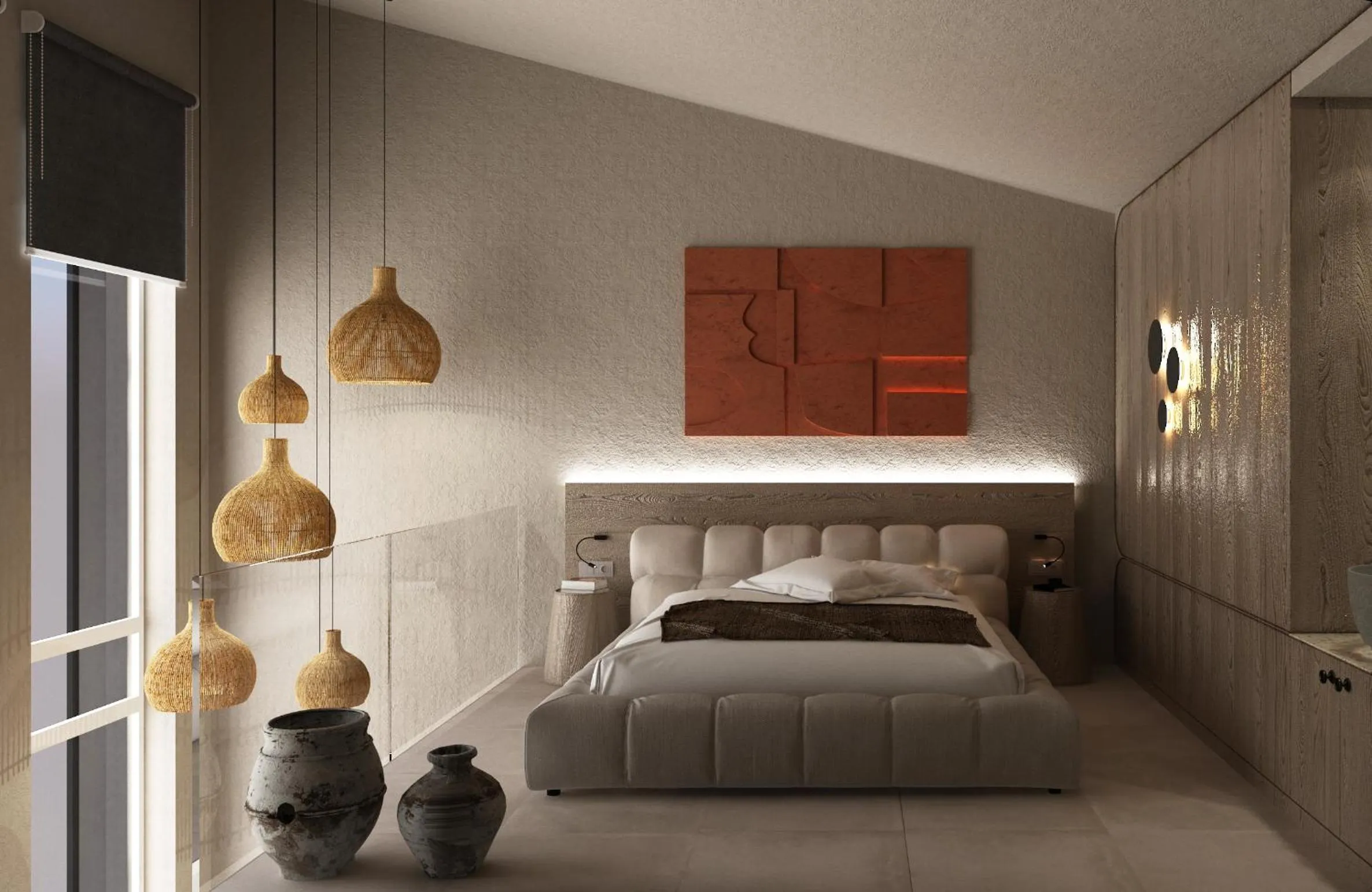 Bed in Alexandra Golden Boutique Hotel-Adults Only