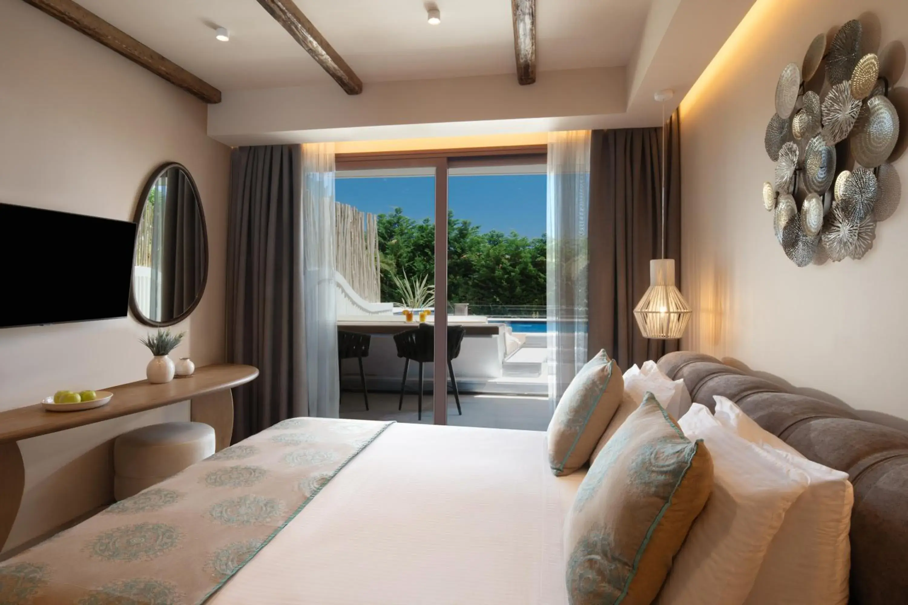 Bed in Alexandra Golden Boutique Hotel-Adults Only Bed in Alexandra Golden Boutique Hotel-Adults Only