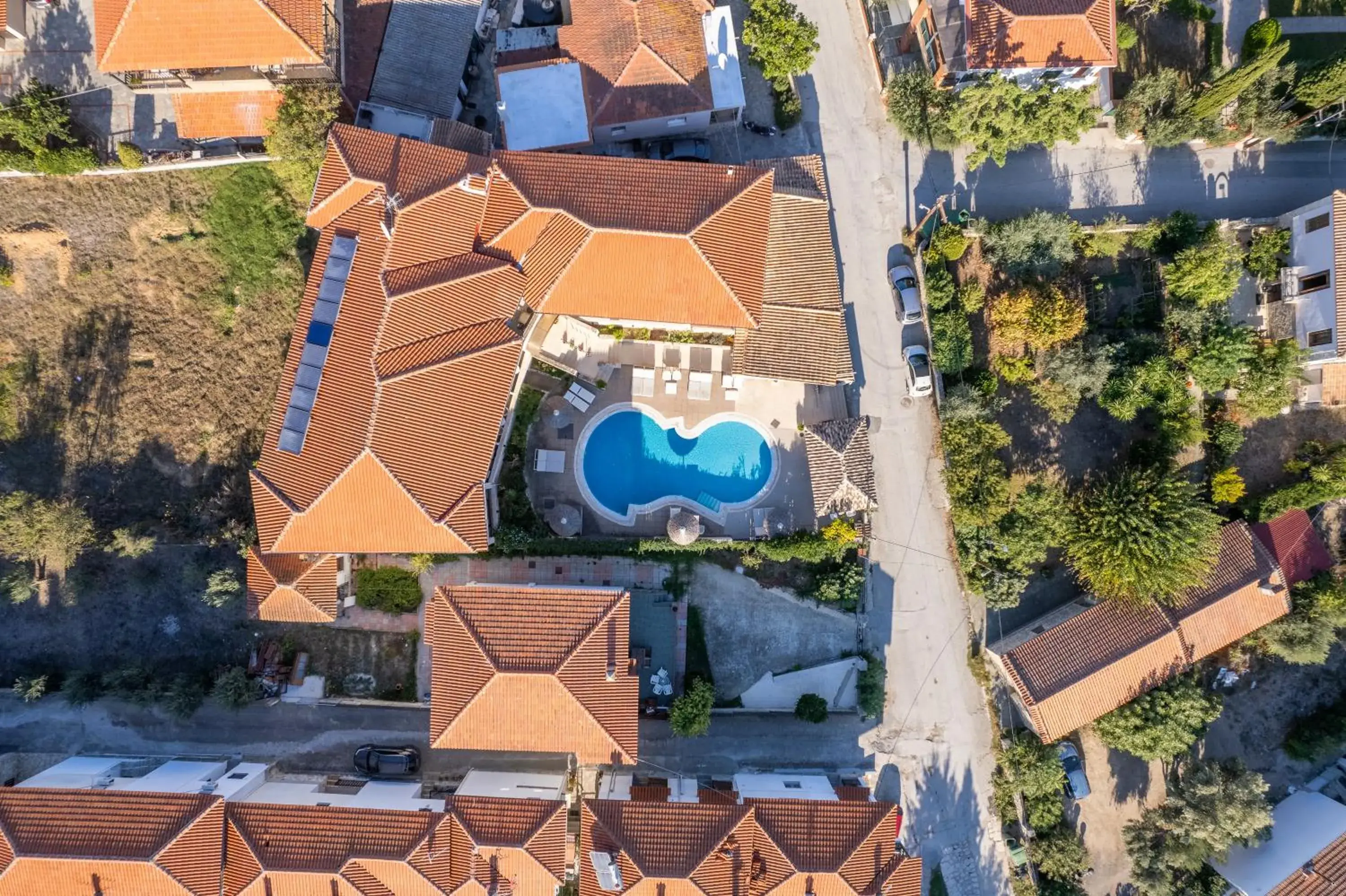 Property building in Stamos Hotel Property building in Stamos Hotel