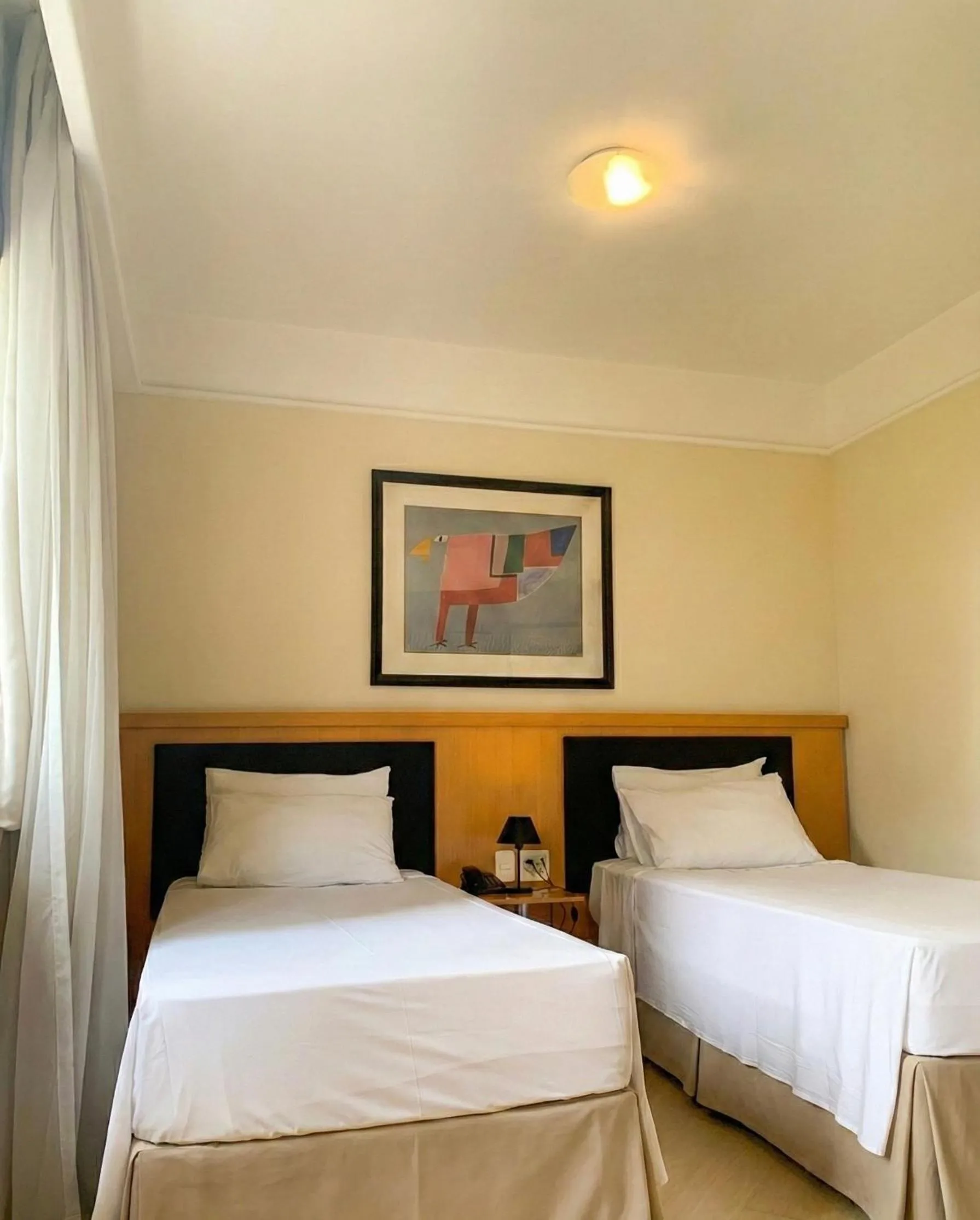 Bed in Bienal Suítes