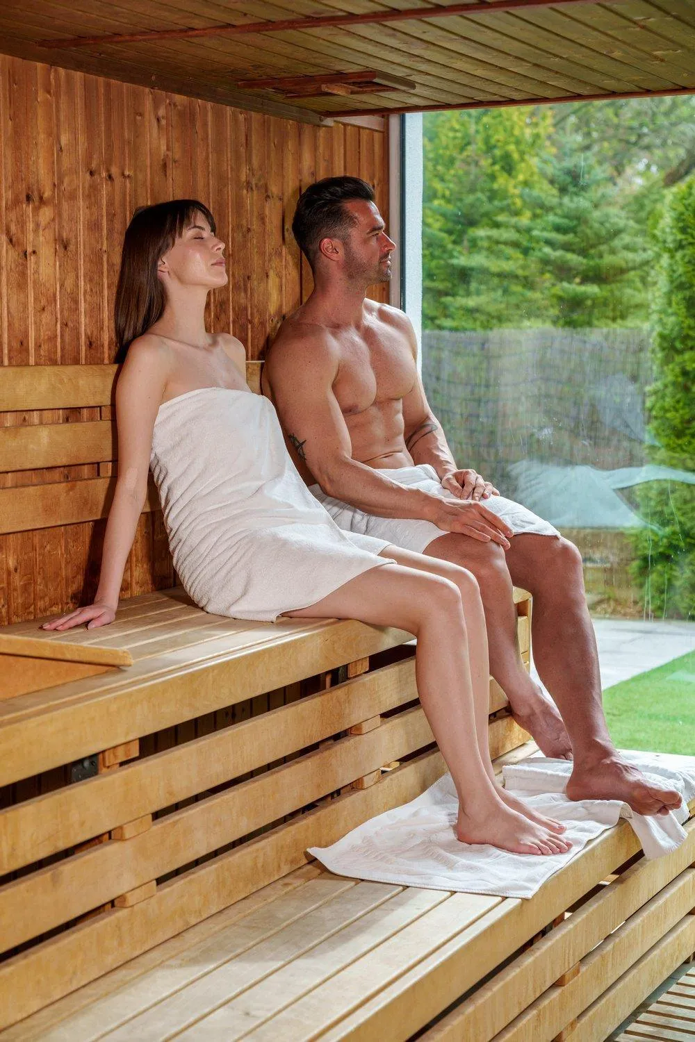 Sauna in Villa Park Med. & SPA