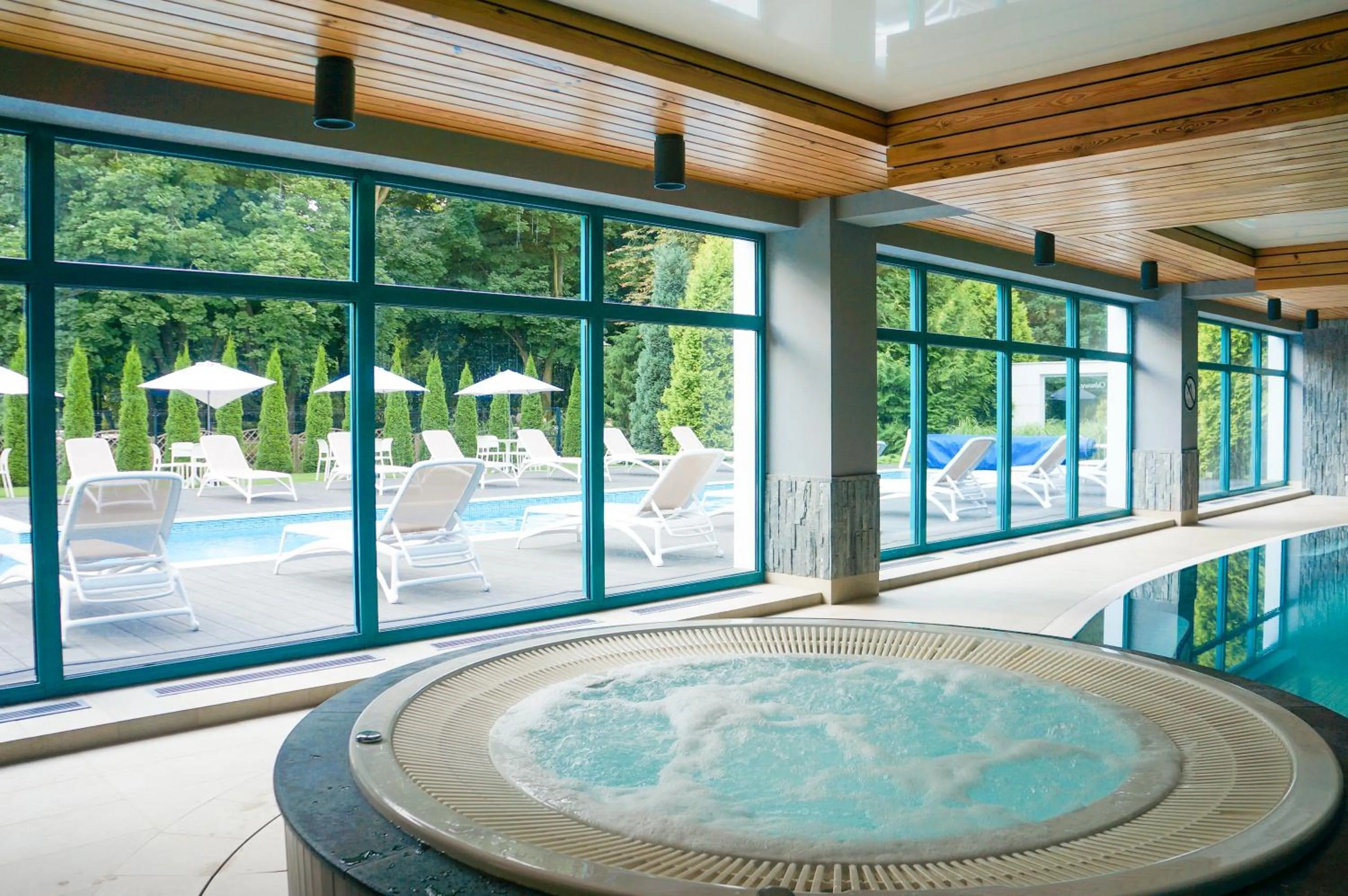 Pool view in Villa Park Med. & SPA