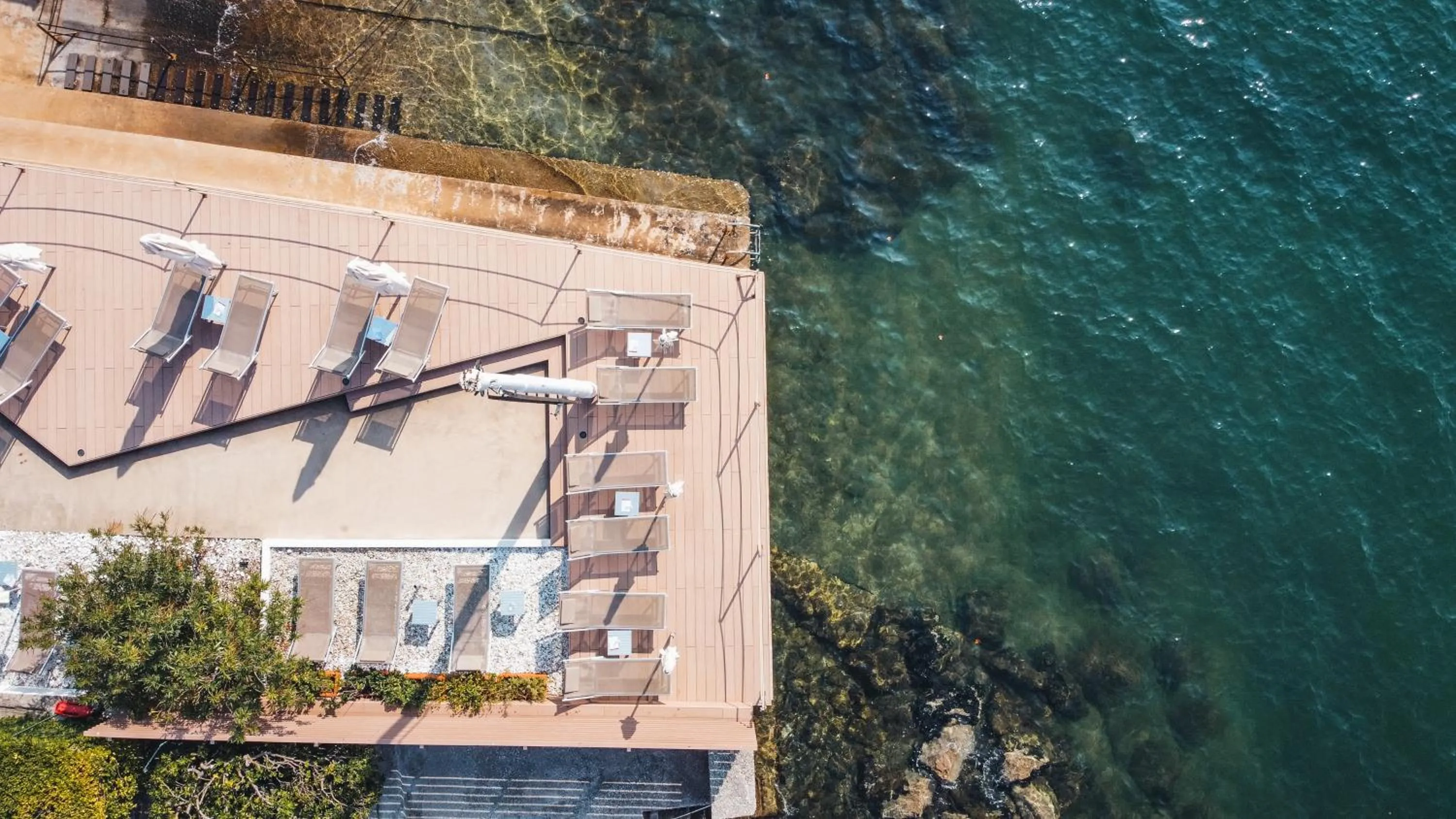 Balcony/Terrace in Tre Merli Beach Hotel